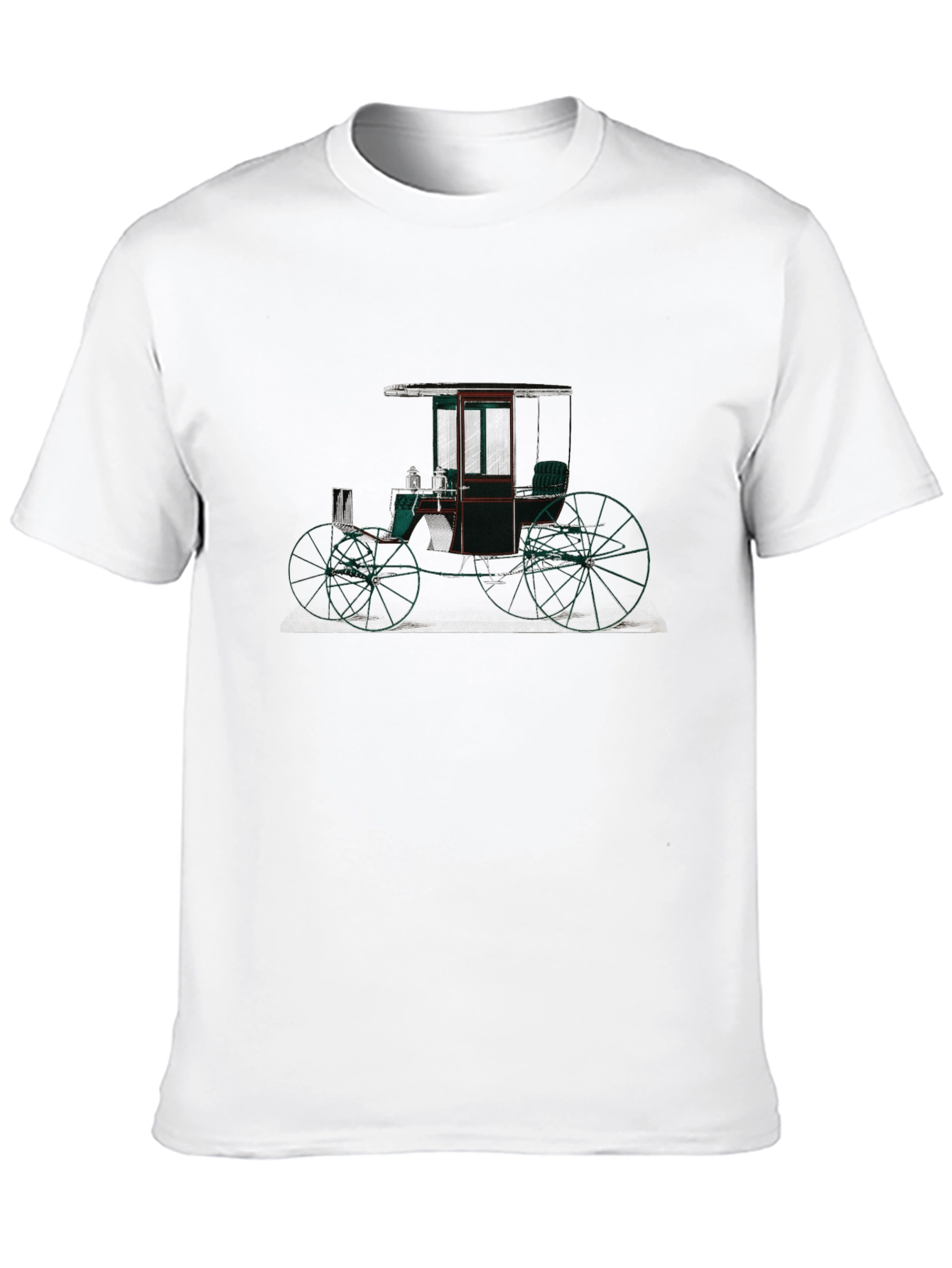 Black Vintage Car Graphic T-Shirt - Classic Design view 10