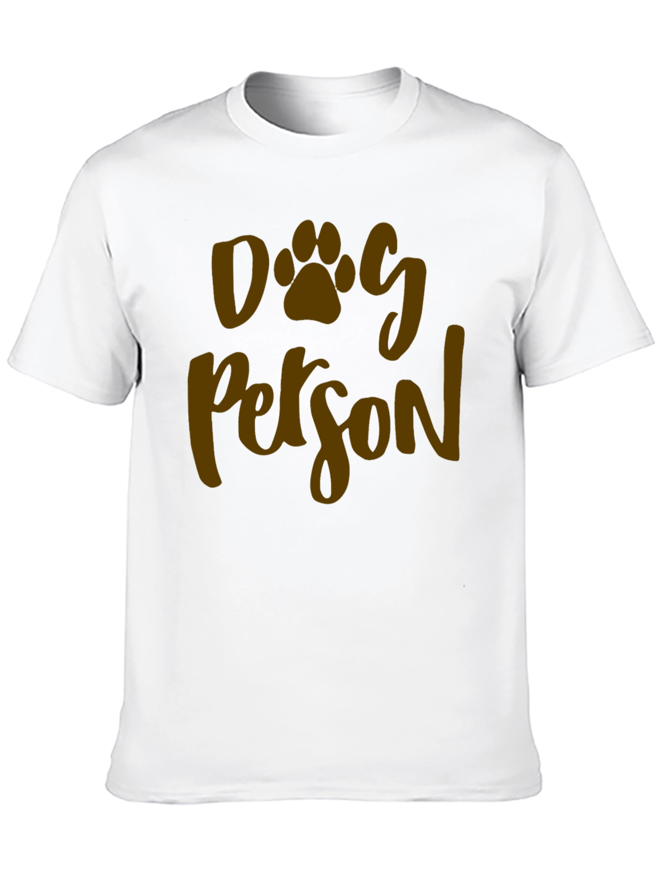 Black Dog Person Graphic Tee -  Unisex Black T-Shirt view 10