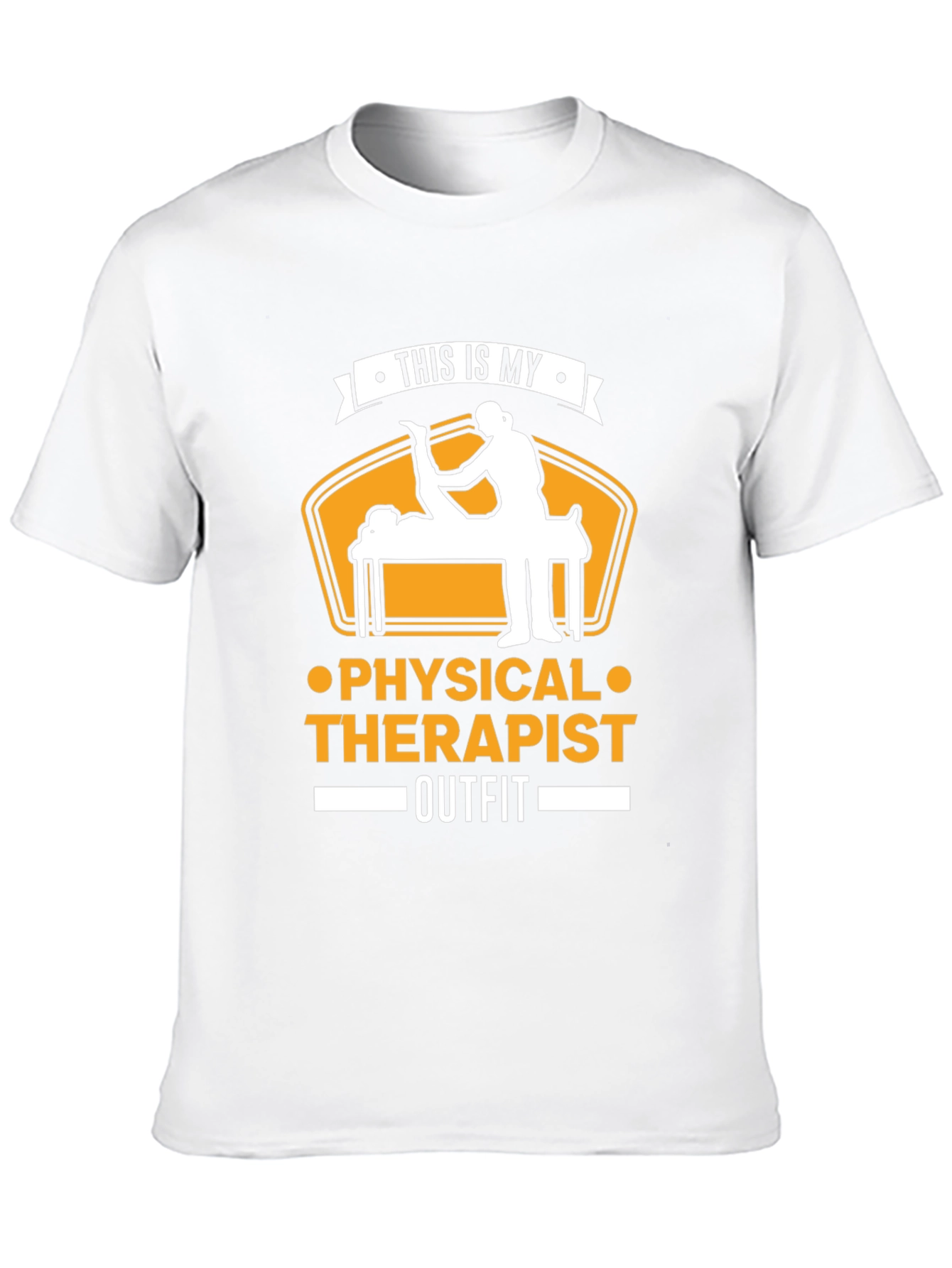 Black Physical Therapist Outfit T-Shirt view 10