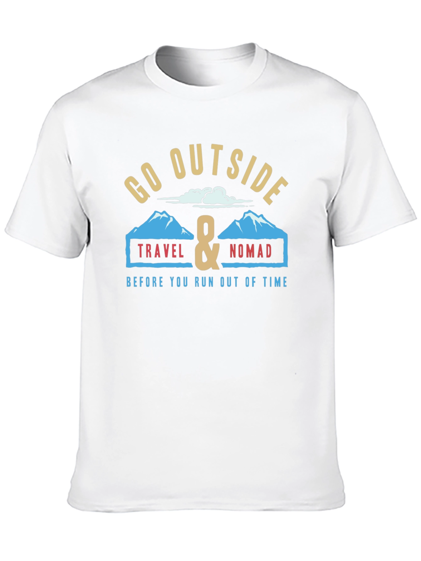 Go Outside Travel Nomad Graphic T-Shirt - 10