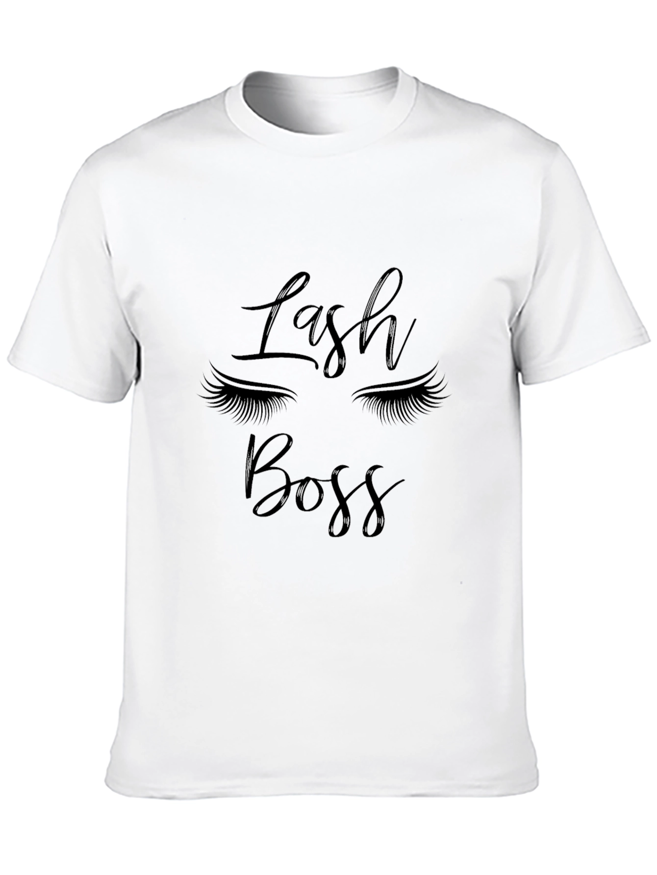 Lash Boss Graphic Tee - Black Unisex T-Shirt - 10