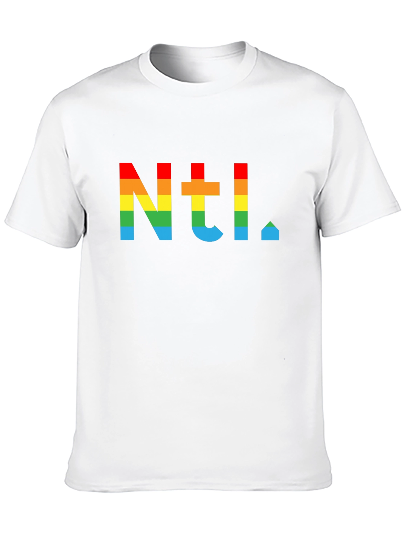 Black Rainbow NTL T-Shirt - Pride Apparel view 10