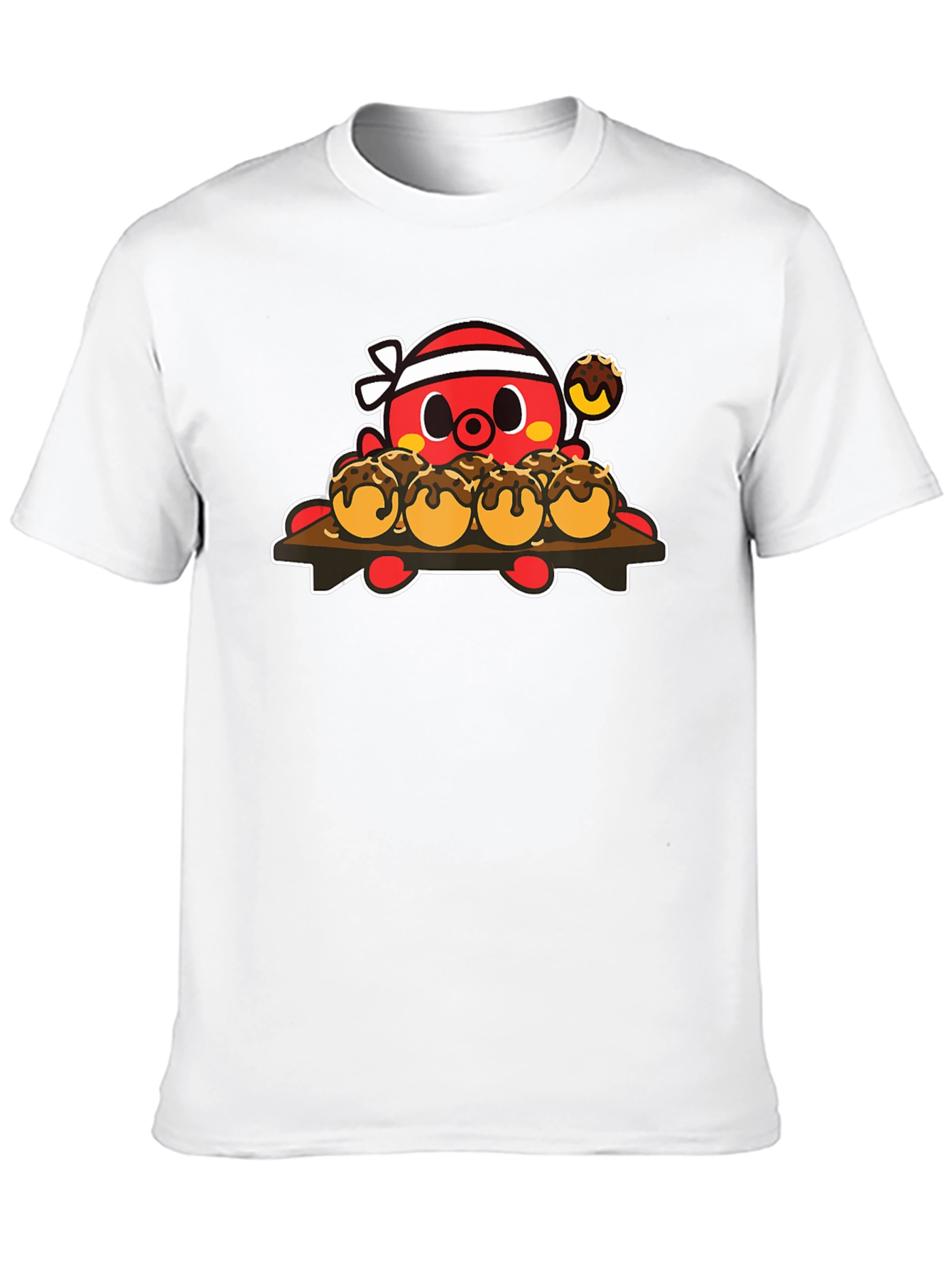 Black Octopus Takoyaki T-Shirt view 10