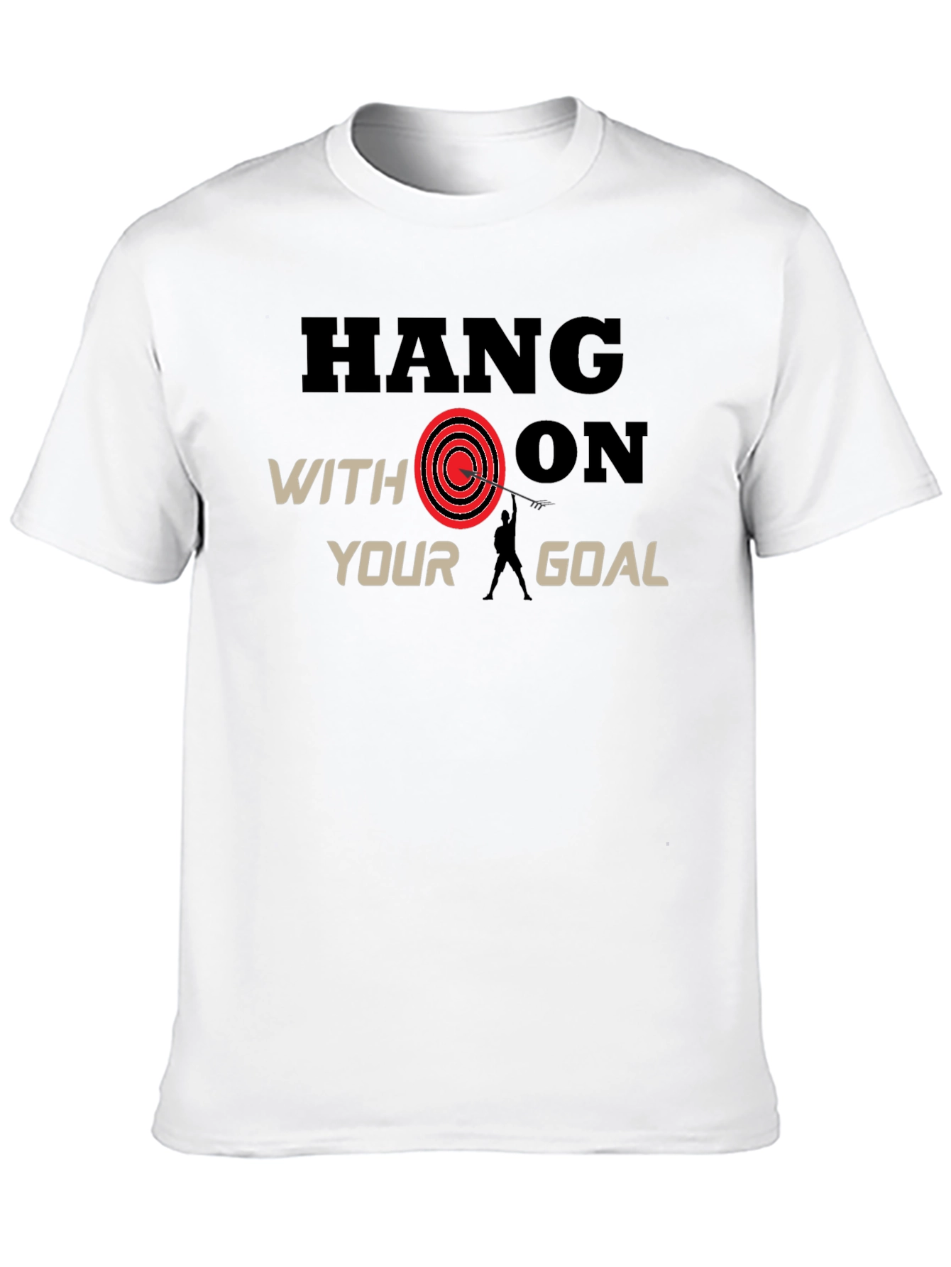 Black Hang On Goal Black T-Shirt view 10