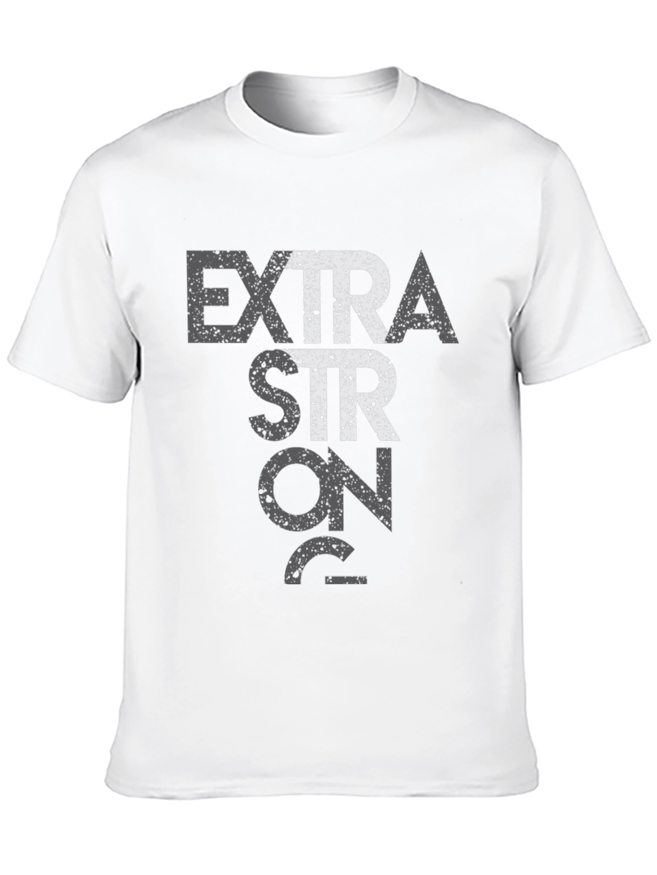 Black Extra Strong 75% Black Graphic Tee view 10