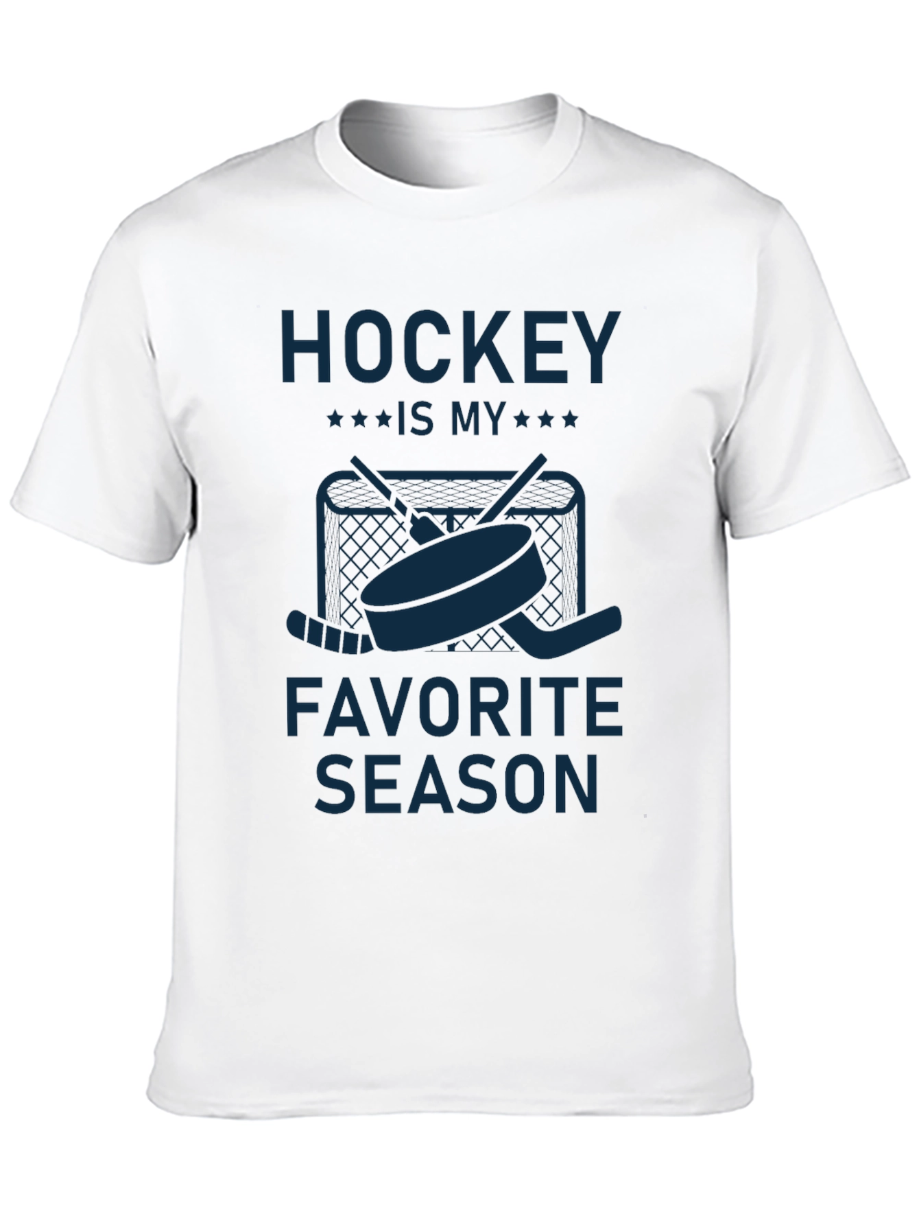Black Hockey Is My Favorite Season T-Shirt view 10
