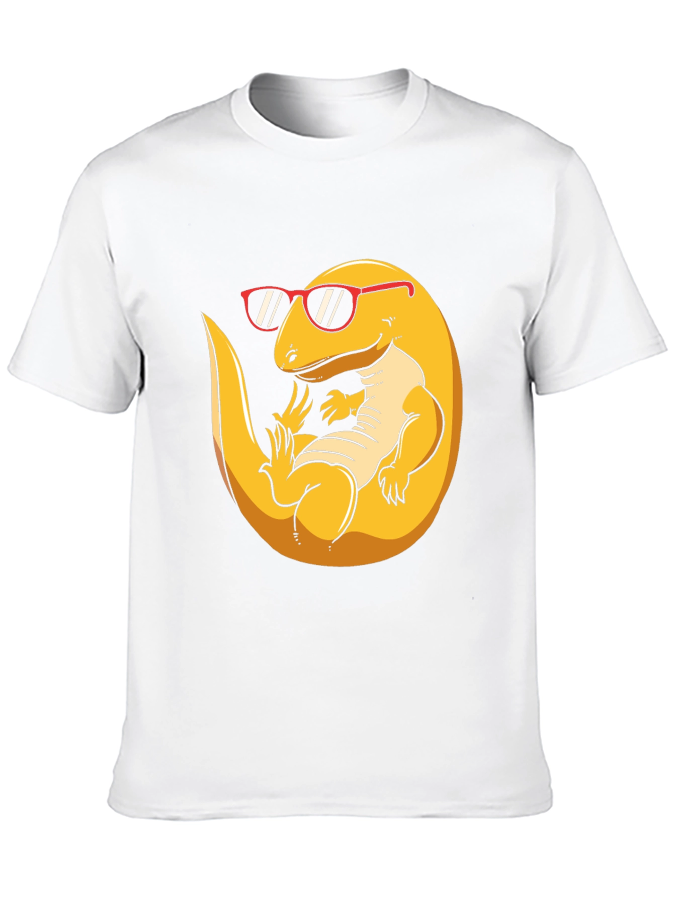 Black Cool Lizard T-Shirt - Black view 10