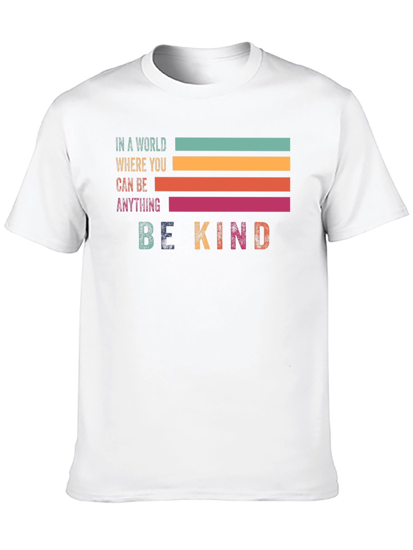 Be Kind Retro Graphic Tee - Positive Vibes Shirt - 10