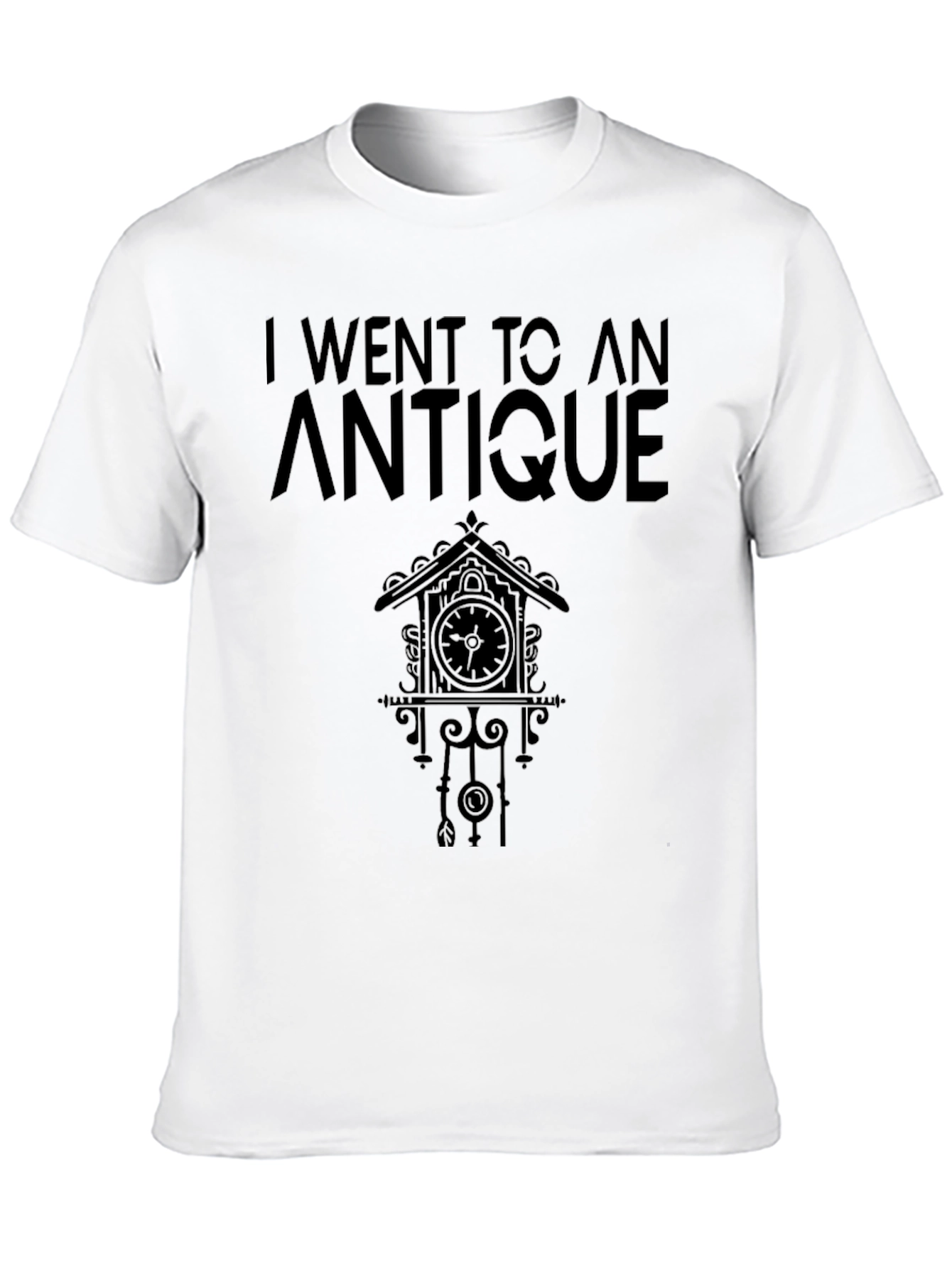 Black Antique Store Humor Graphic T-Shirt view 10