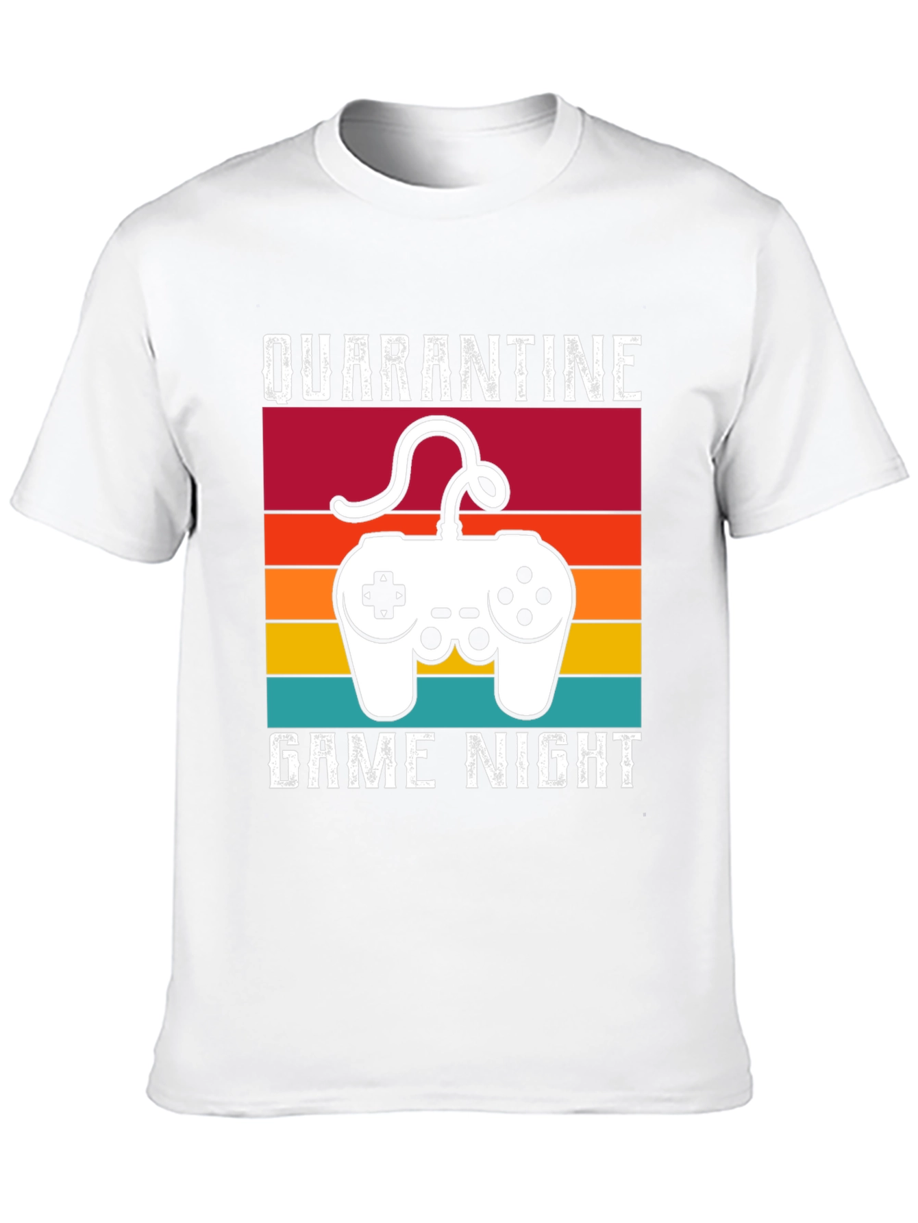 Black Quarantine Game Night Graphic T-Shirt view 10