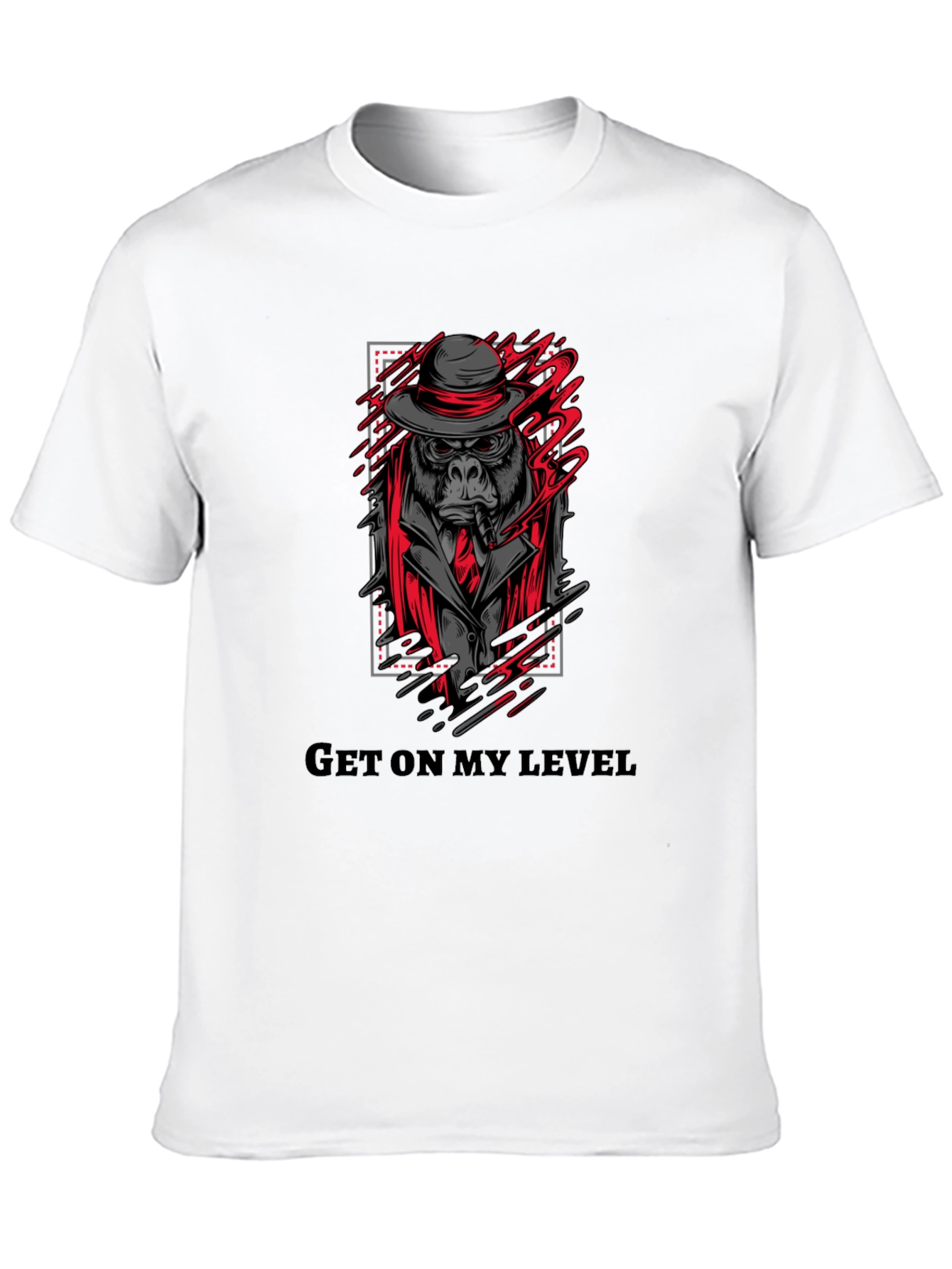 Black Get on My Level Graphic Tee view 10