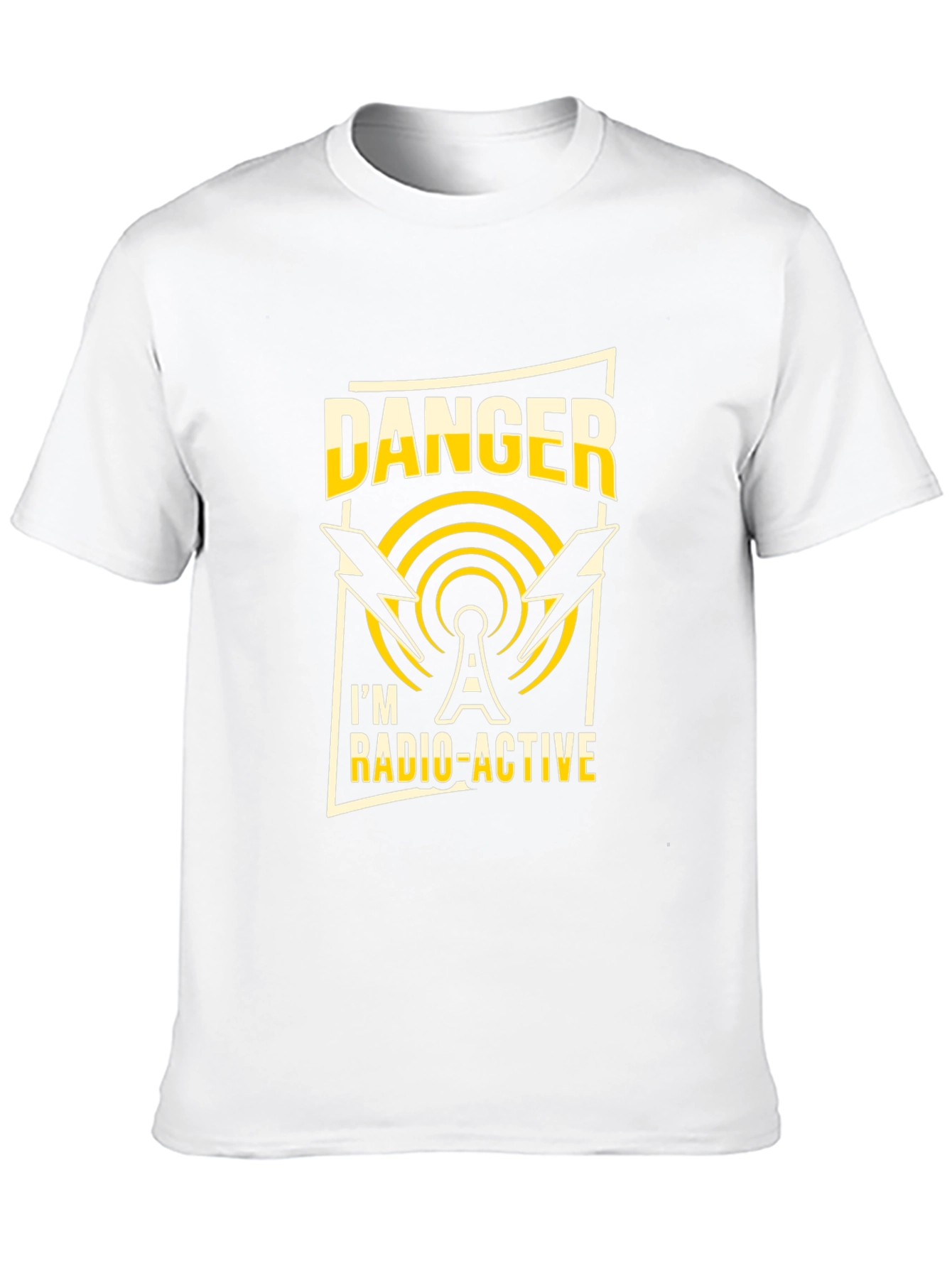Black Danger I'm Radio-Active T-Shirt view 10