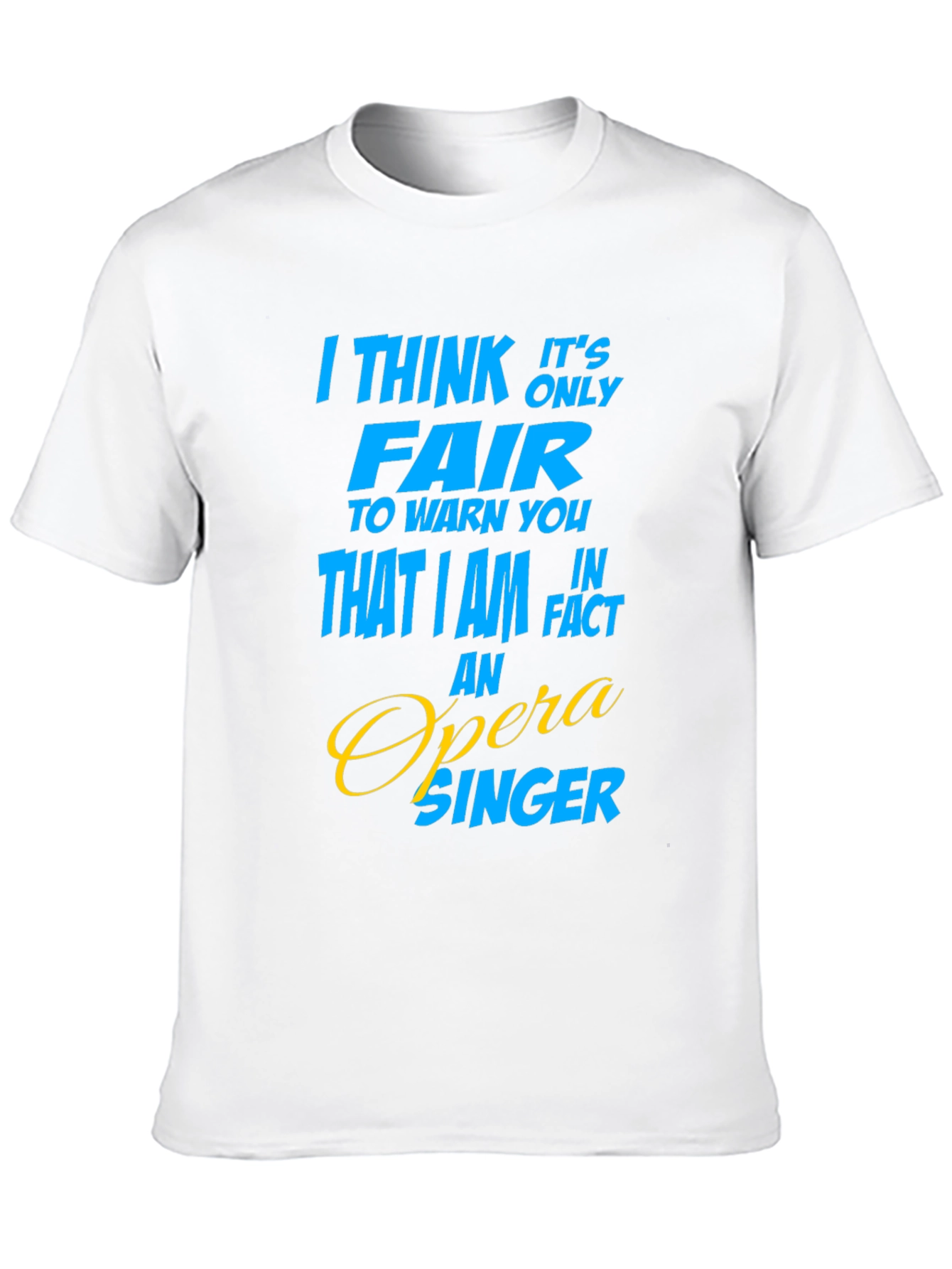 Black Opera Singer Graphic T-Shirt - Funny Gift Idea view 10