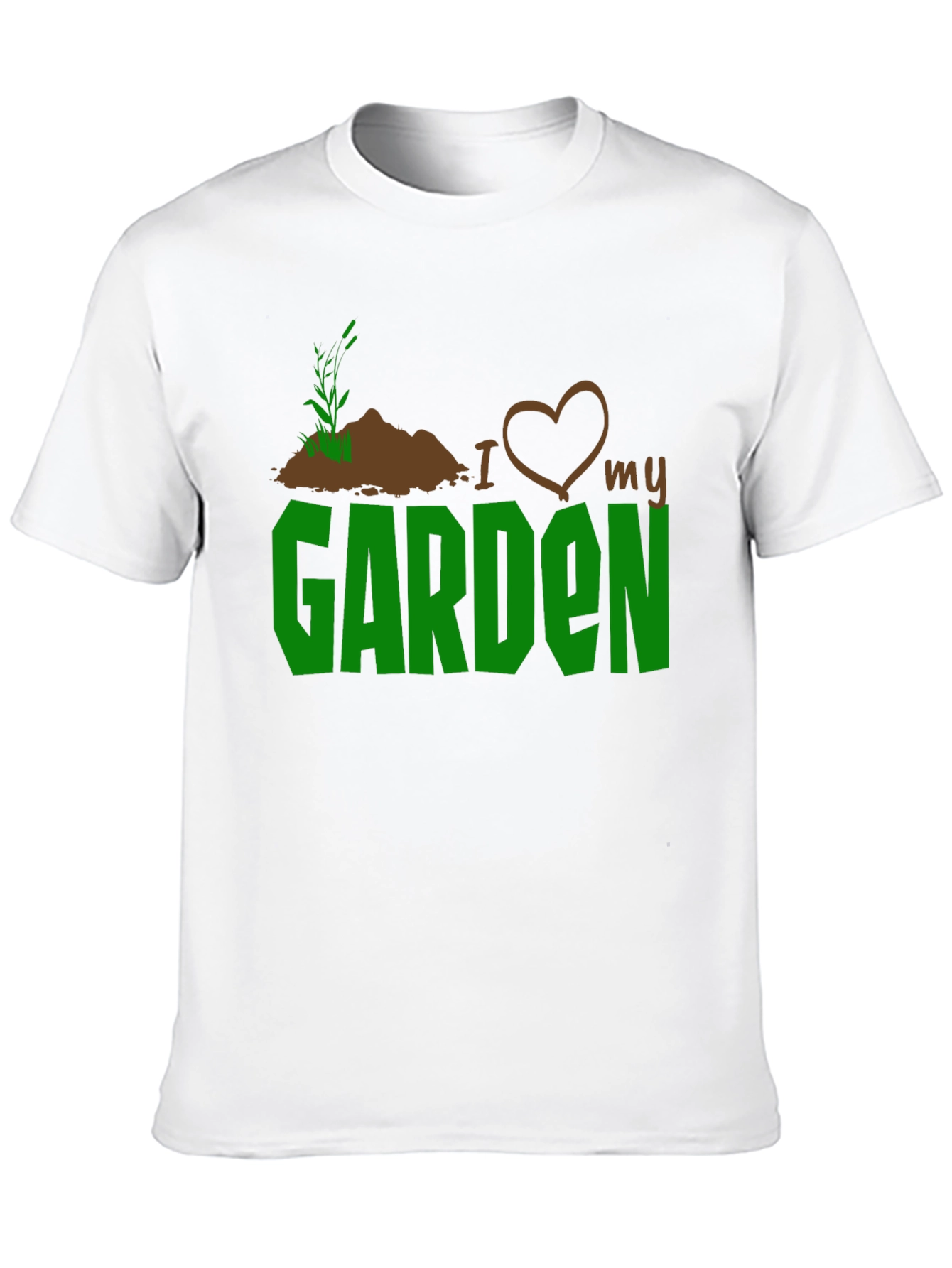Black I Love My Garden T-Shirt - Gardening Gift view 10
