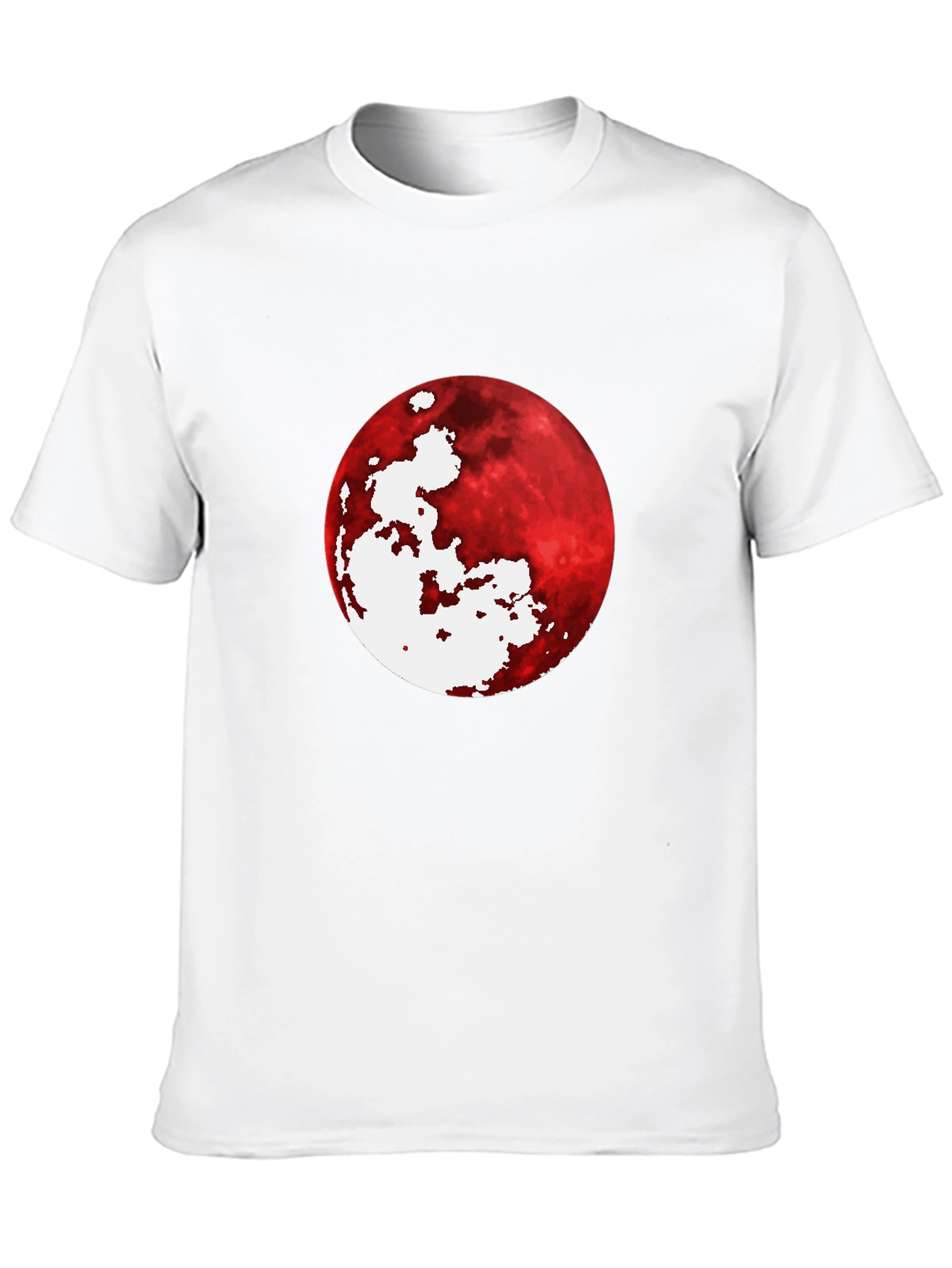 Black Blood Moon Graphic Black T-Shirt - Unique Design view 10