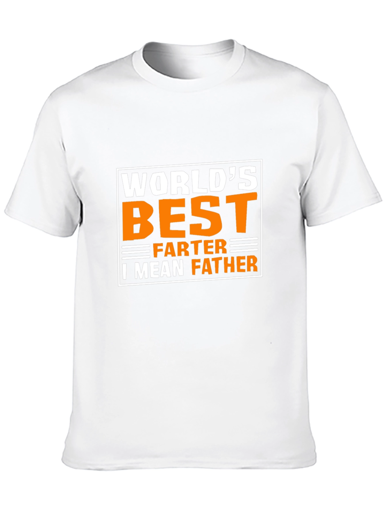Black World's Best Farter - I Mean Father - Funny Dad T-Shirt view 10
