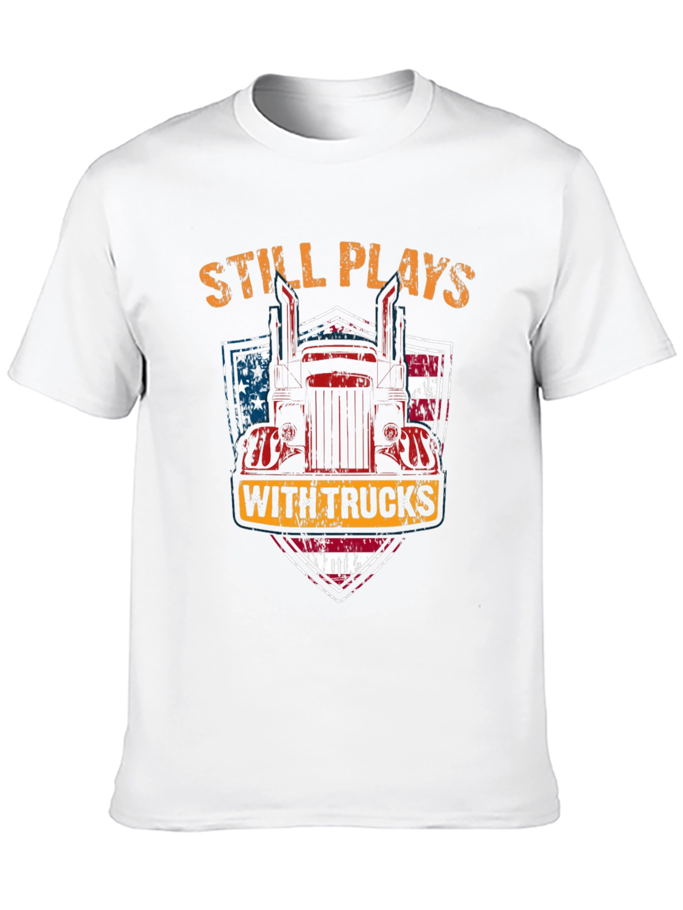 Still Plays with Trucks Men's T-Shirt - 10