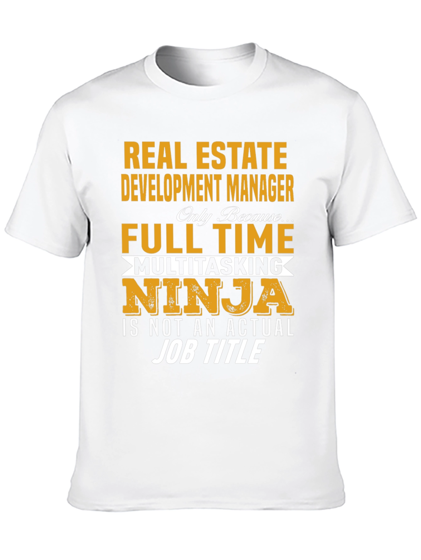 Black Real Estate Development Manager T-Shirt view 10