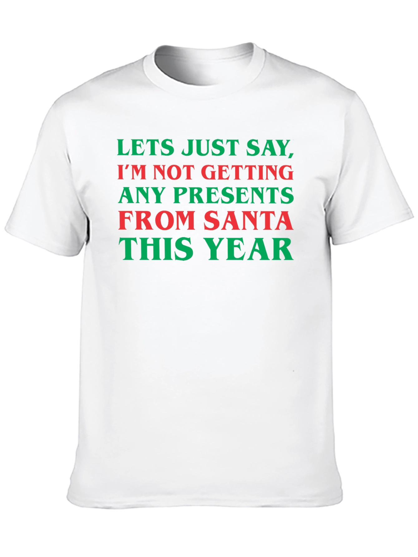 Black Funny Santa Presents T-Shirt view 10
