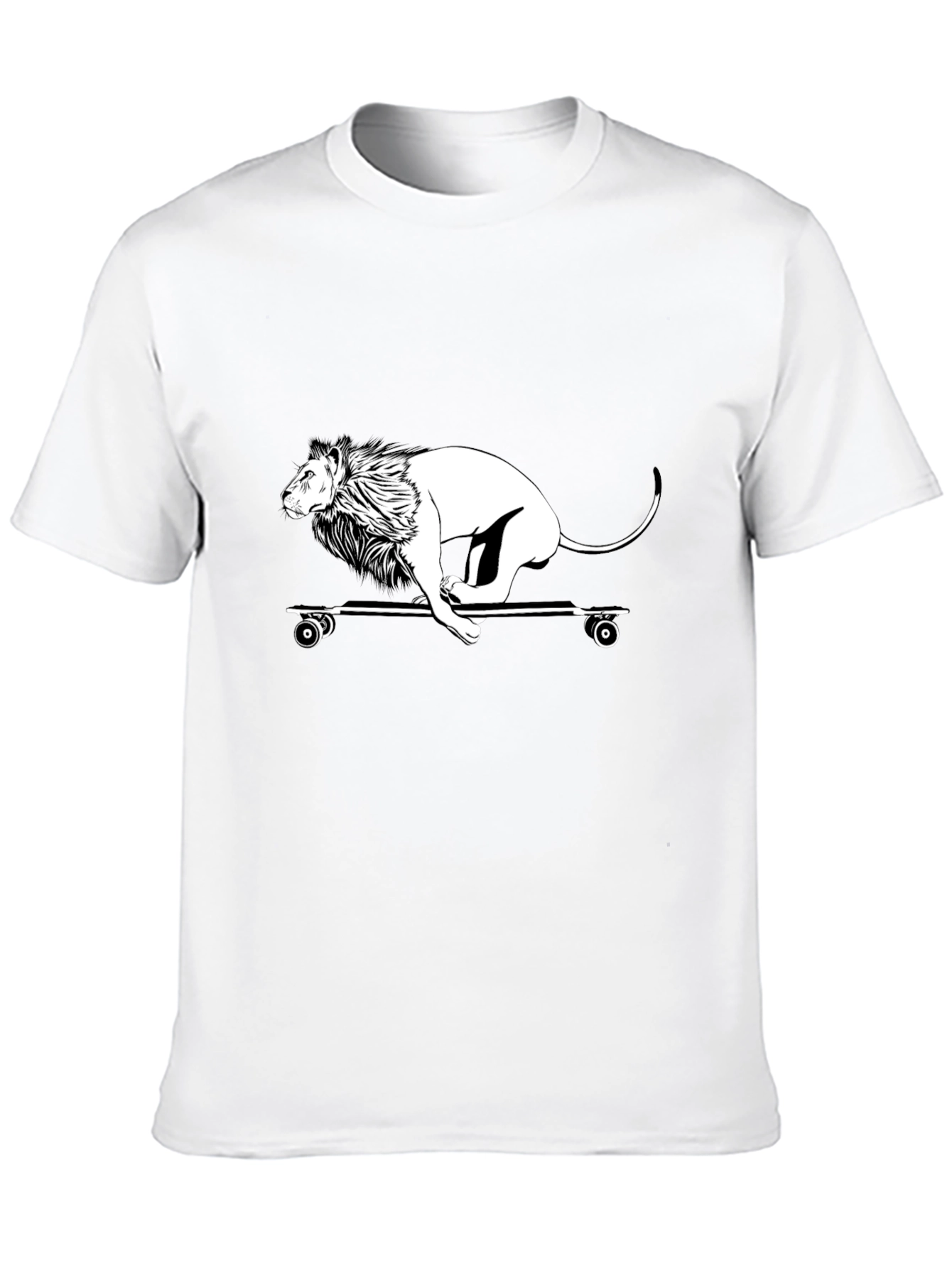 Black Lion Skateboard Graphic Tee view 10