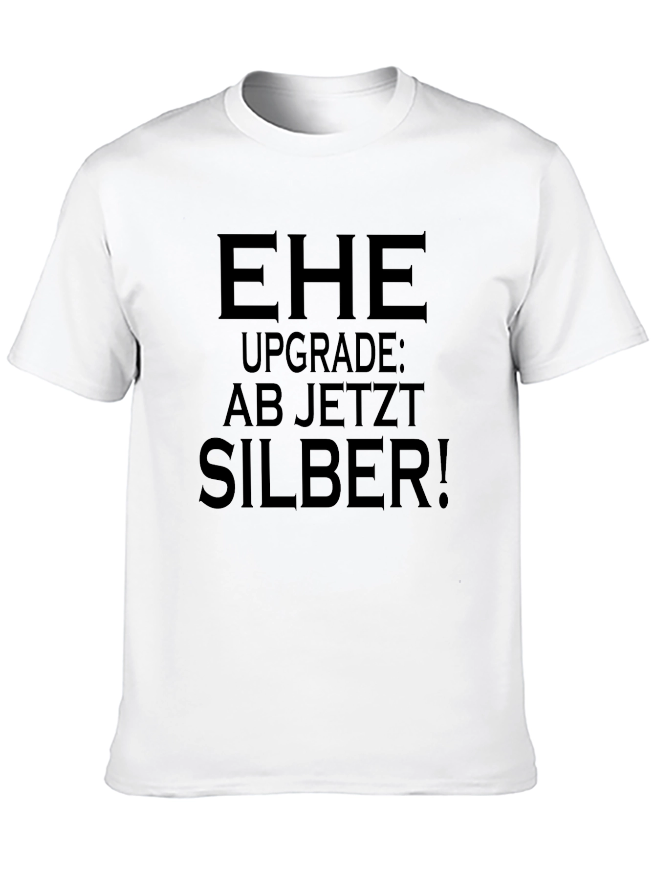 Black EHE Upgrade Silber! Novelty Graphic T-Shirt view 10