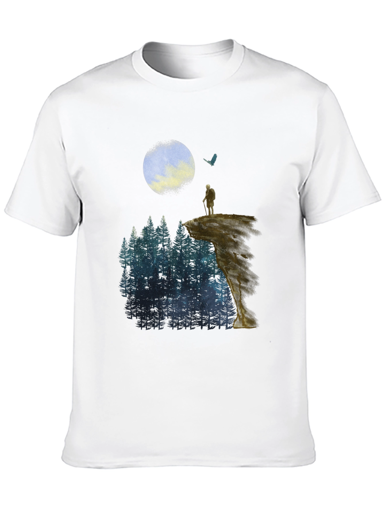 Black Wanderer Graphic T-Shirt view 10