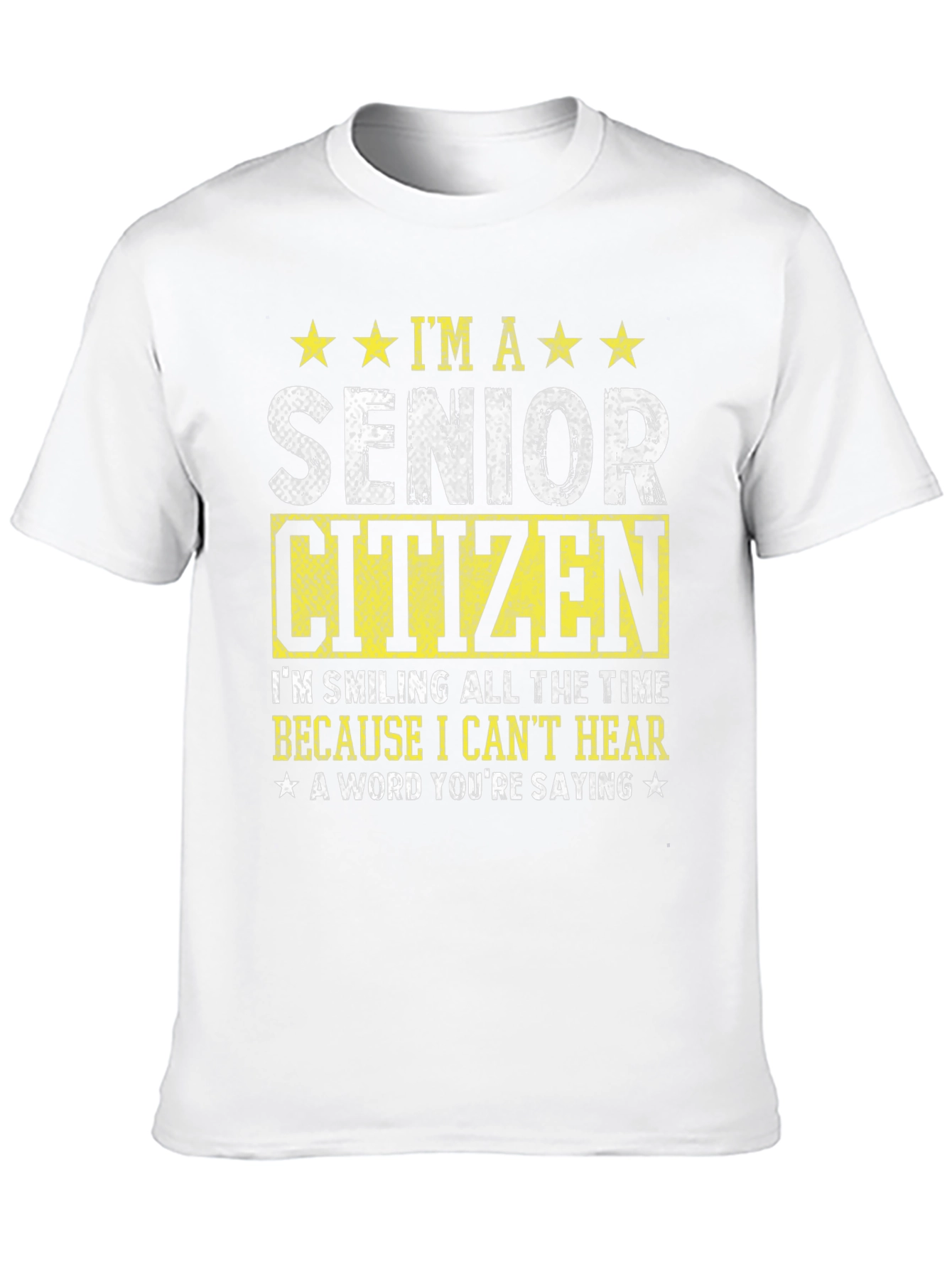 Black Senior Citizen Humorous T-Shirt view 10
