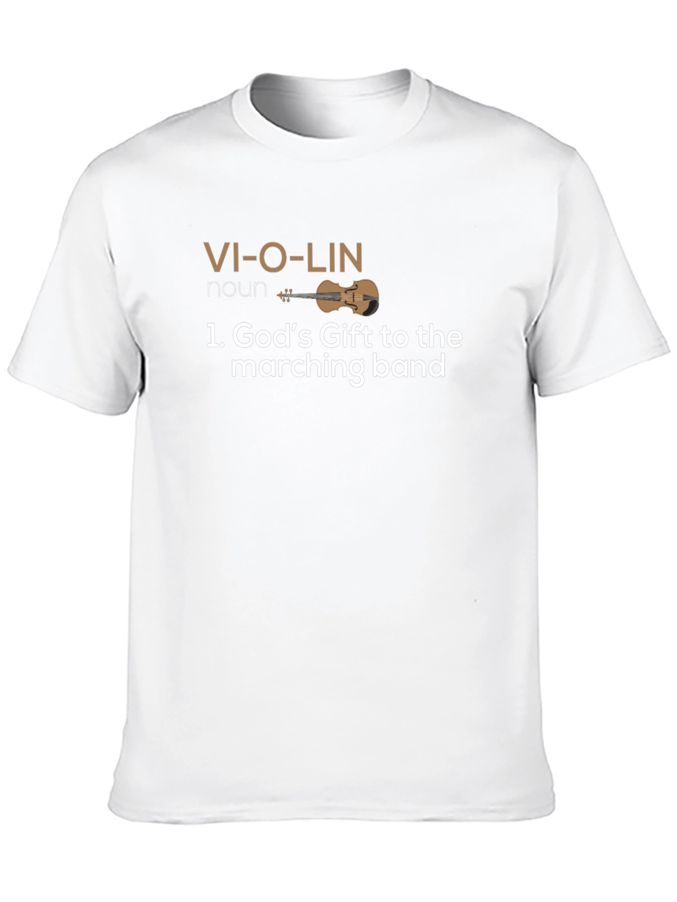 Black Violin Definition Funny Black T-Shirt view 10