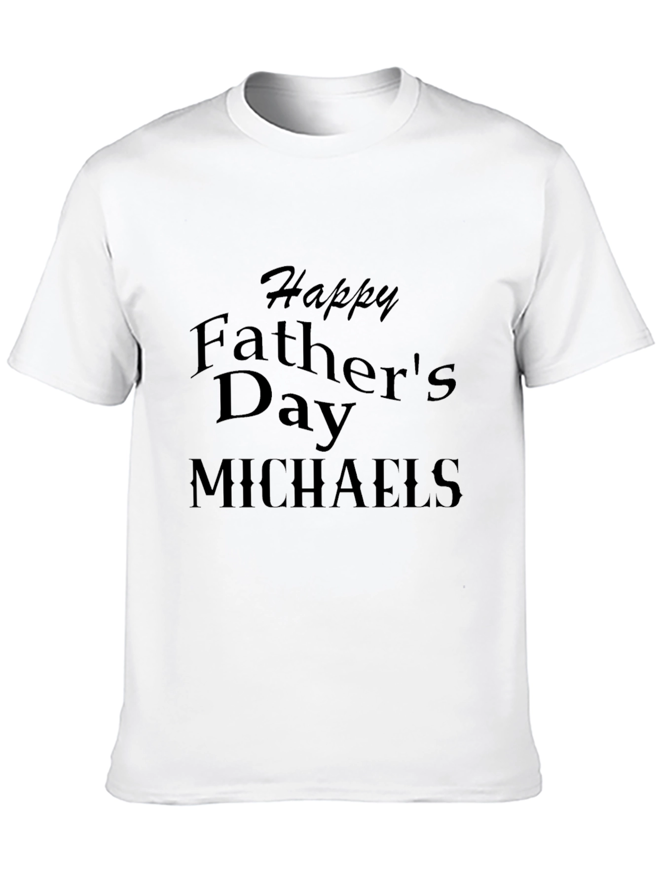 Personalized Happy Father's Day T-Shirt - Custom Name Tee - 10