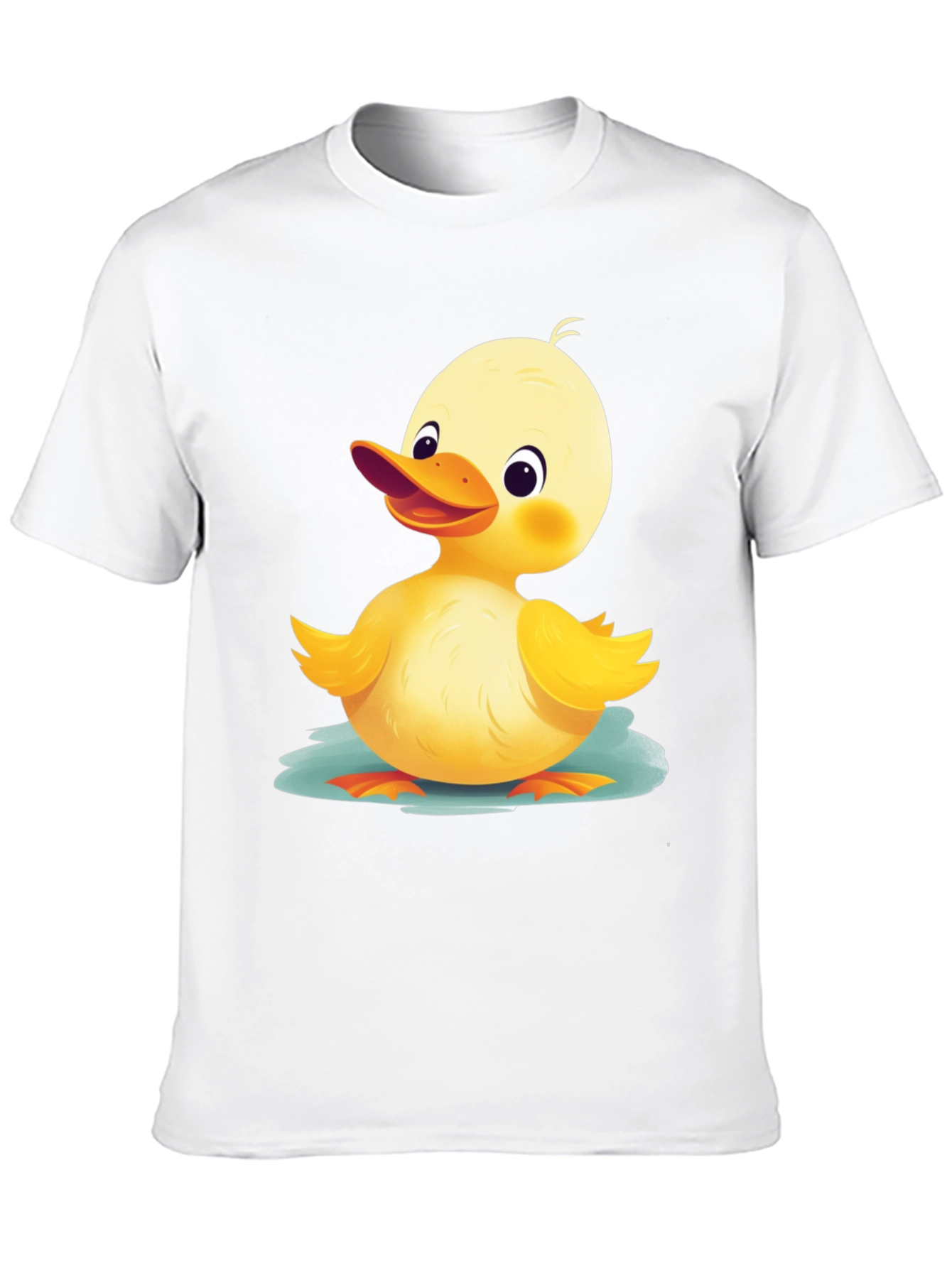 Black Cute Duckling Graphic T-Shirt - Soft Cotton Blend view 10