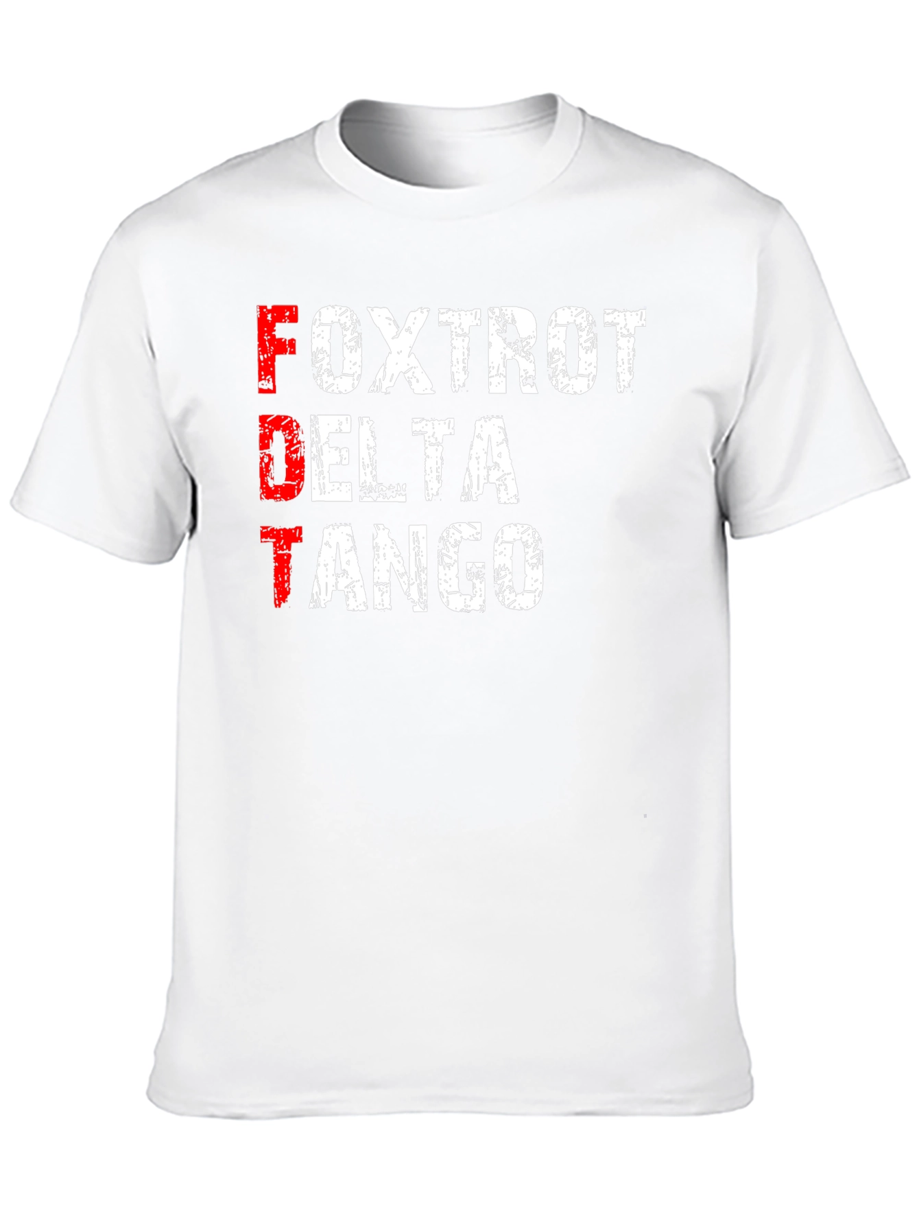 Black FDT Foxtrot Delta Tango Graphic T-Shirt view 10