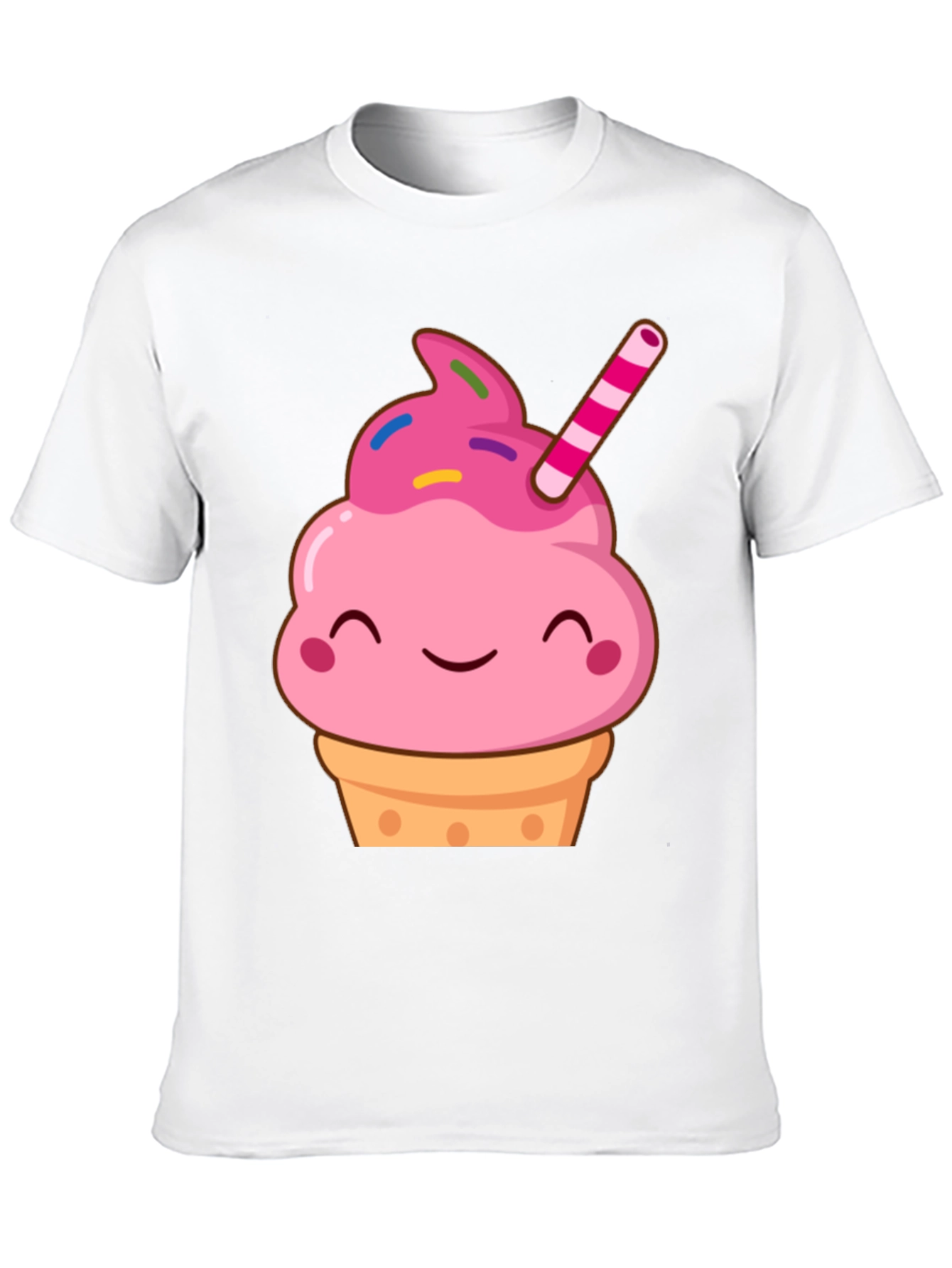 Black Cute Cupcake Graphic Tee - Sweet Treat Shirt view 10
