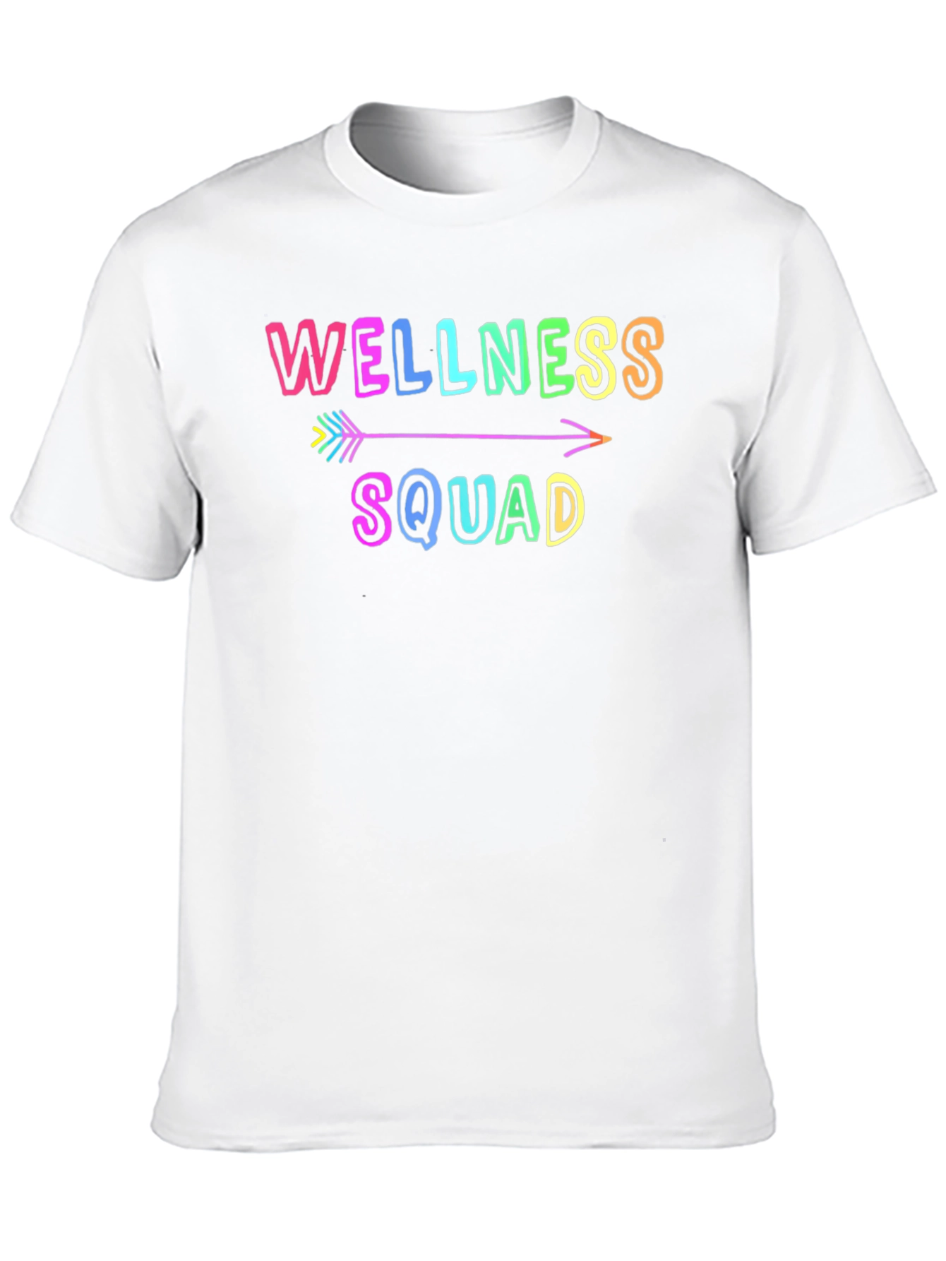 Wellness Squad Black T-Shirt - 10