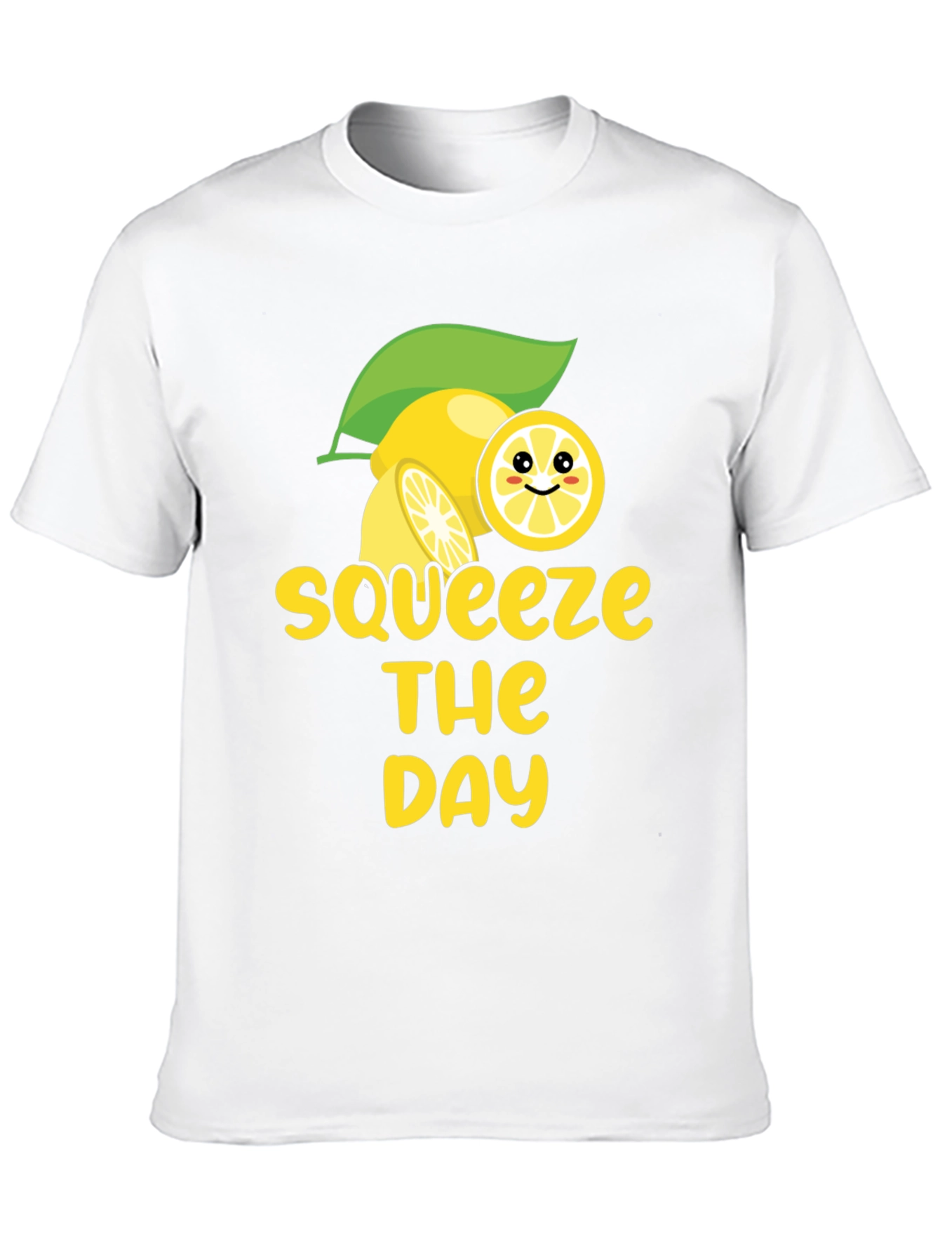 Black Squeeze the Day Graphic Tee - Black Cotton view 10