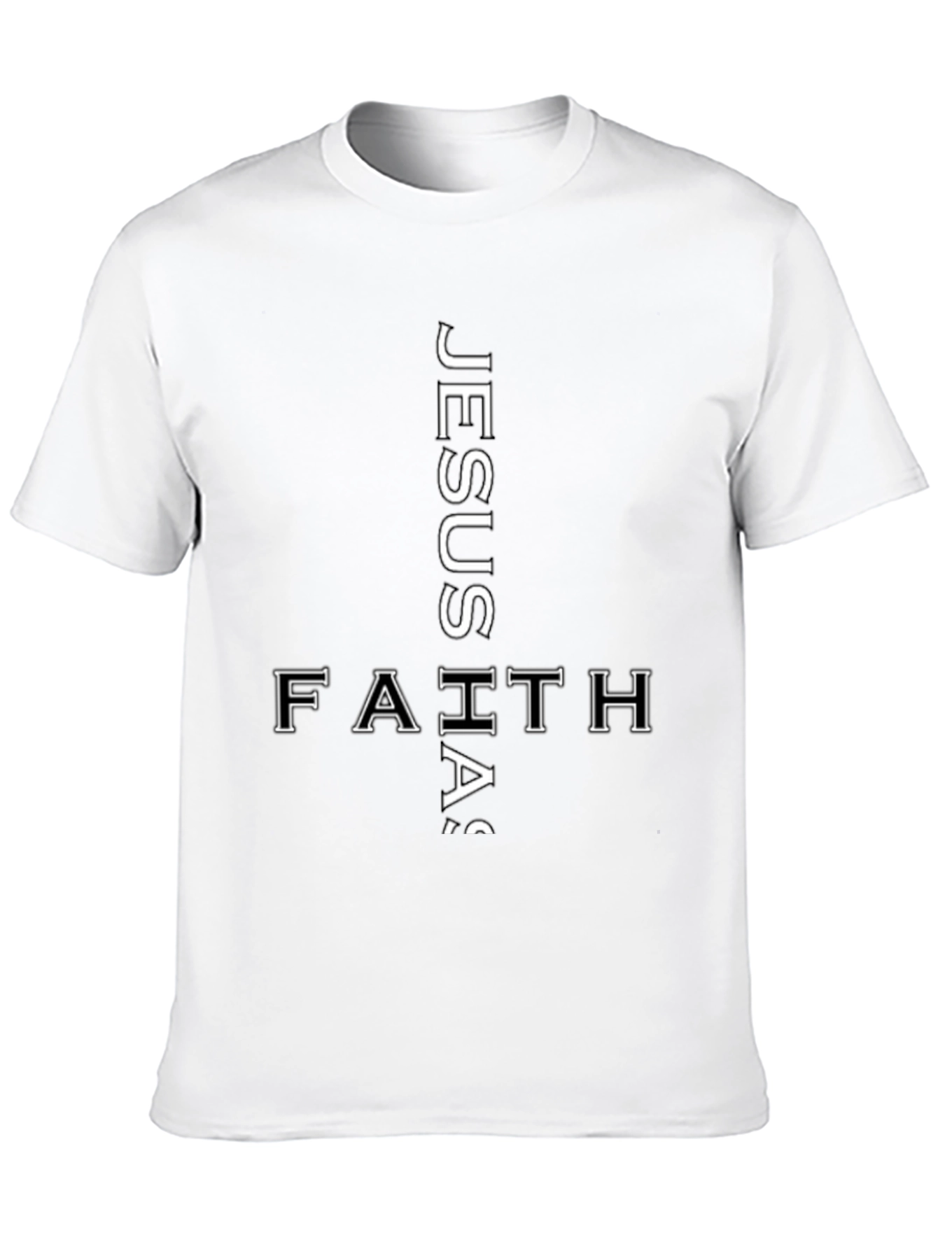 Black Faith-Based Black T-Shirt view 10