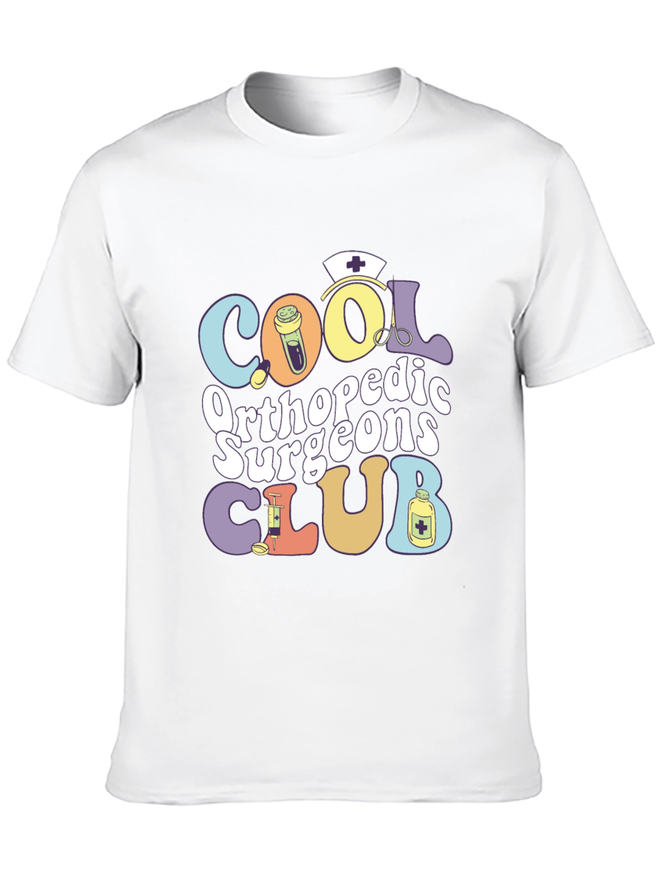 Black Cool Orthopedic Surgeons Club T-Shirt view 10