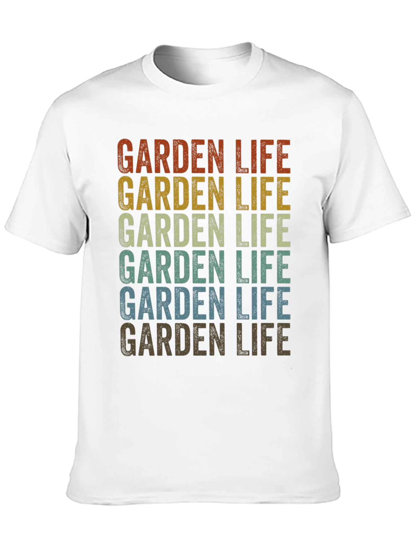 Black Vintage Garden Life Graphic Tee - Retro Style view 10