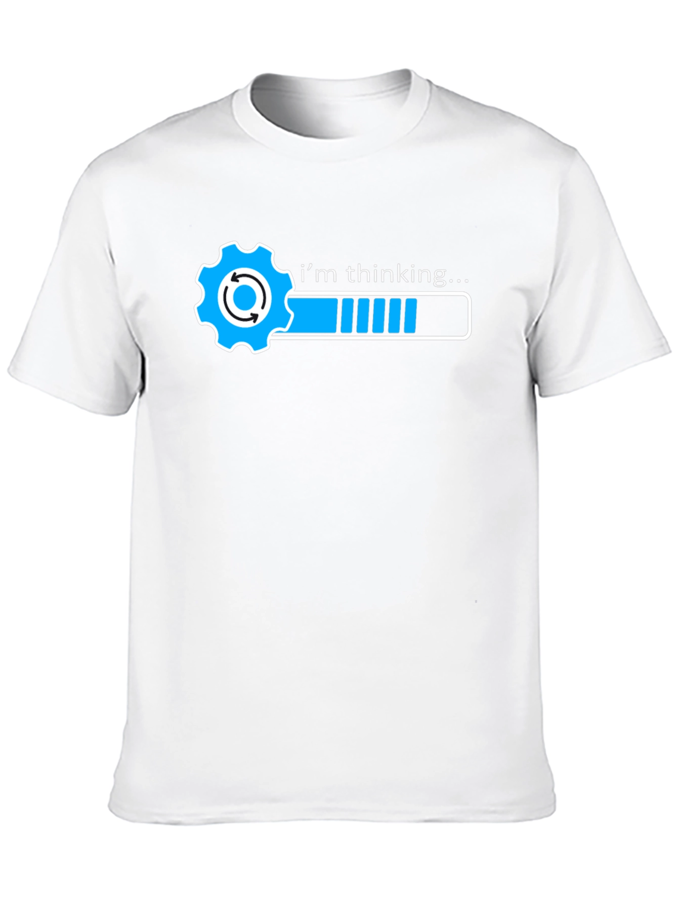 Black I'm Thinking... Graphic T-Shirt - Black view 10