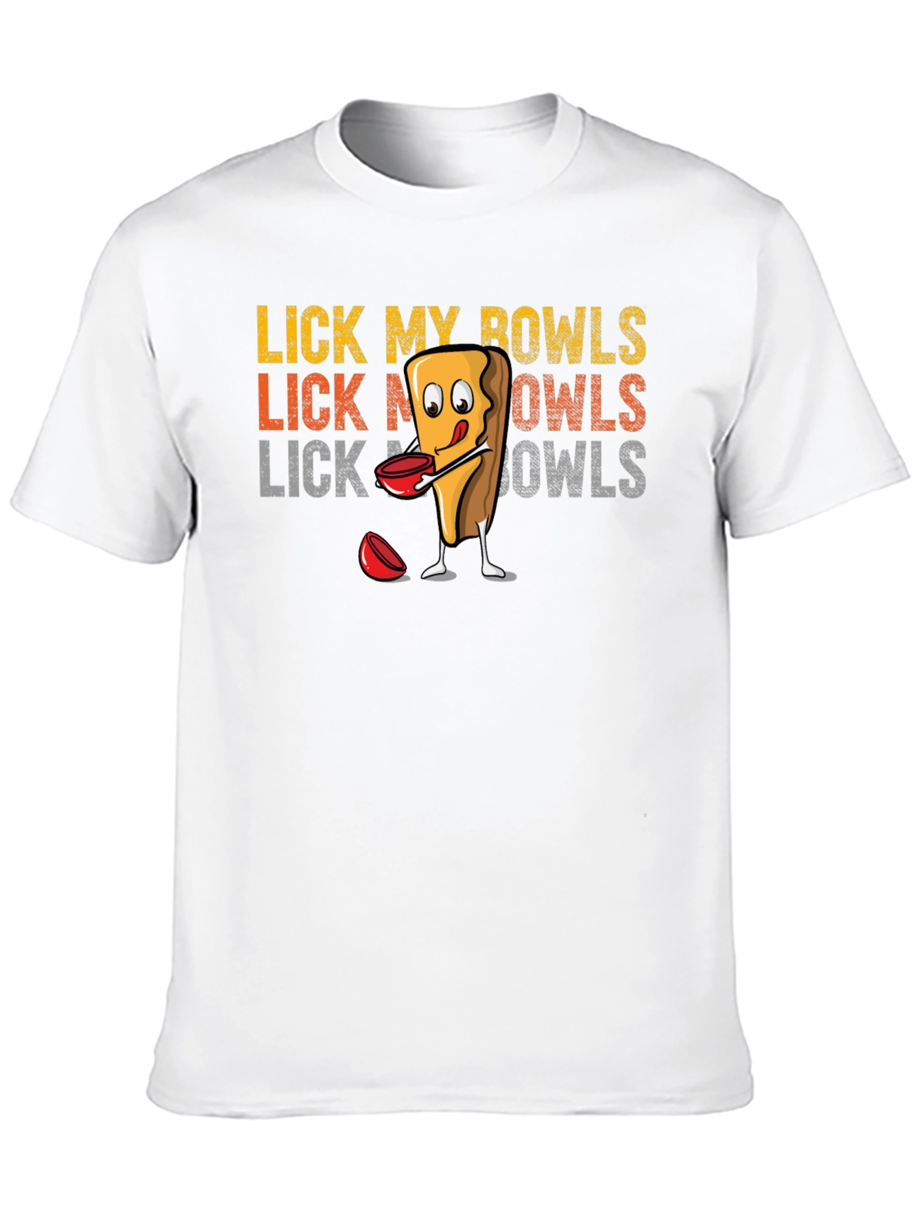 Black Lick My Bowls Graphic Tee view 10