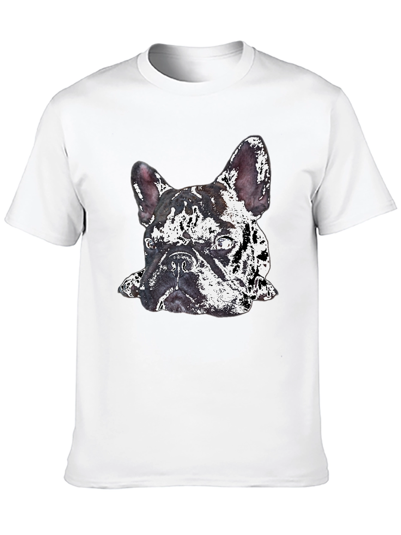 Black Dog Graphic Print Crew Neck T-Shirt view 10