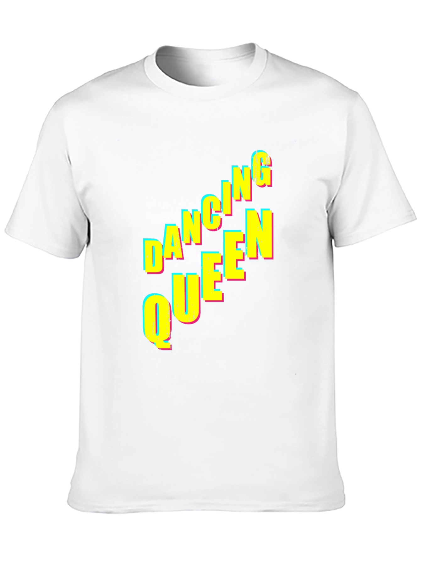 Black Dancing Queen Graphic Tee - Black Unisex T-Shirt view 10