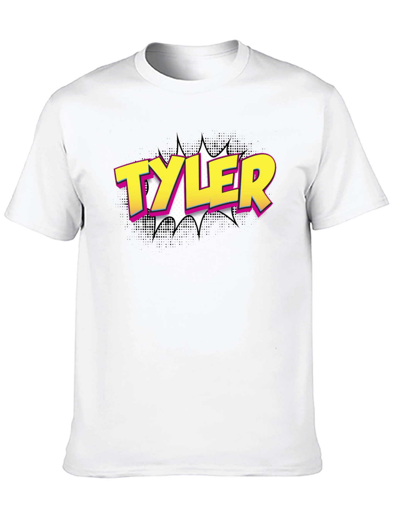 Personalized Comic Book Style 'TYLER' T-Shirt - 10