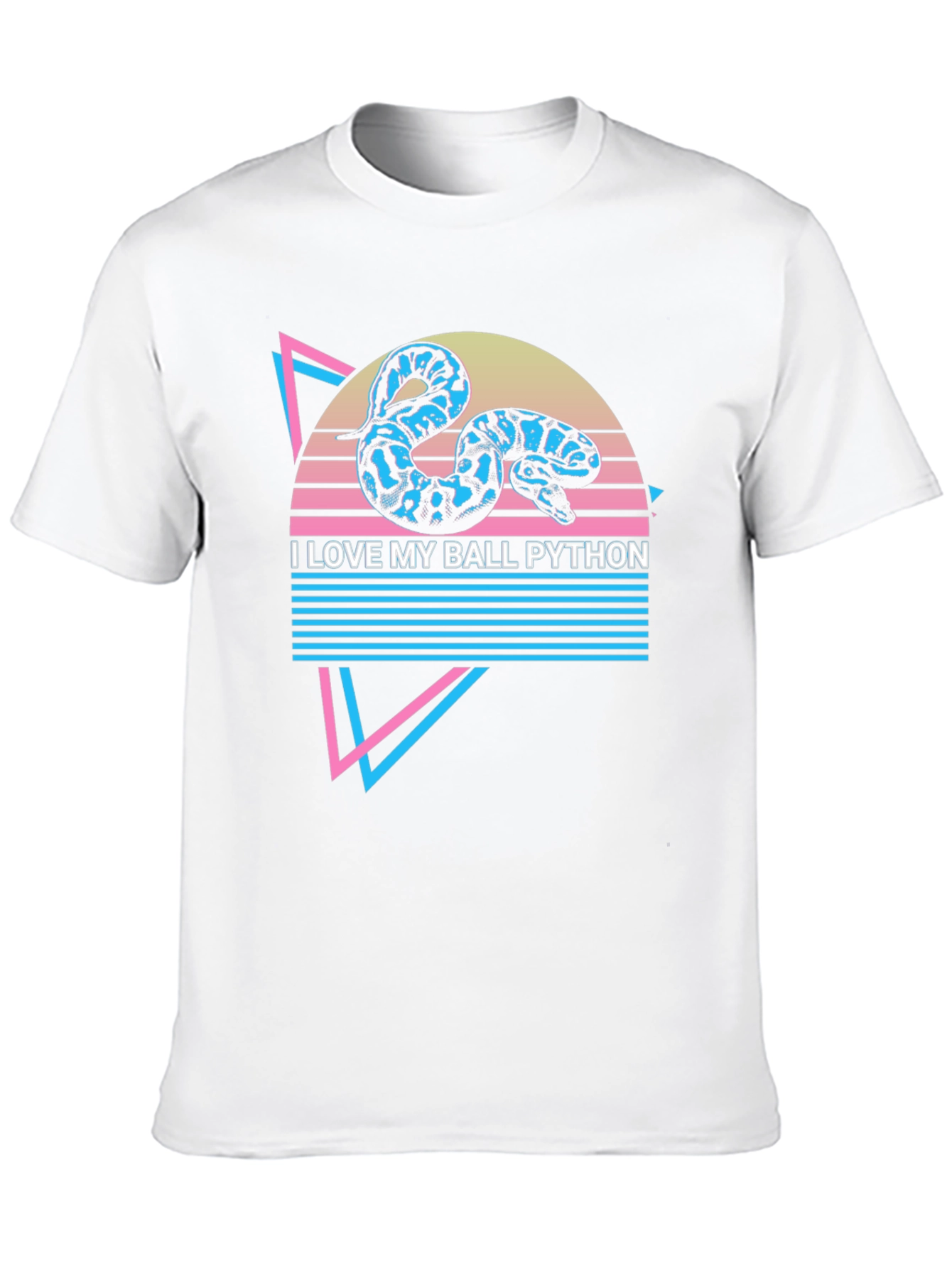 I Love My Ball Python Graphic Tee - 10