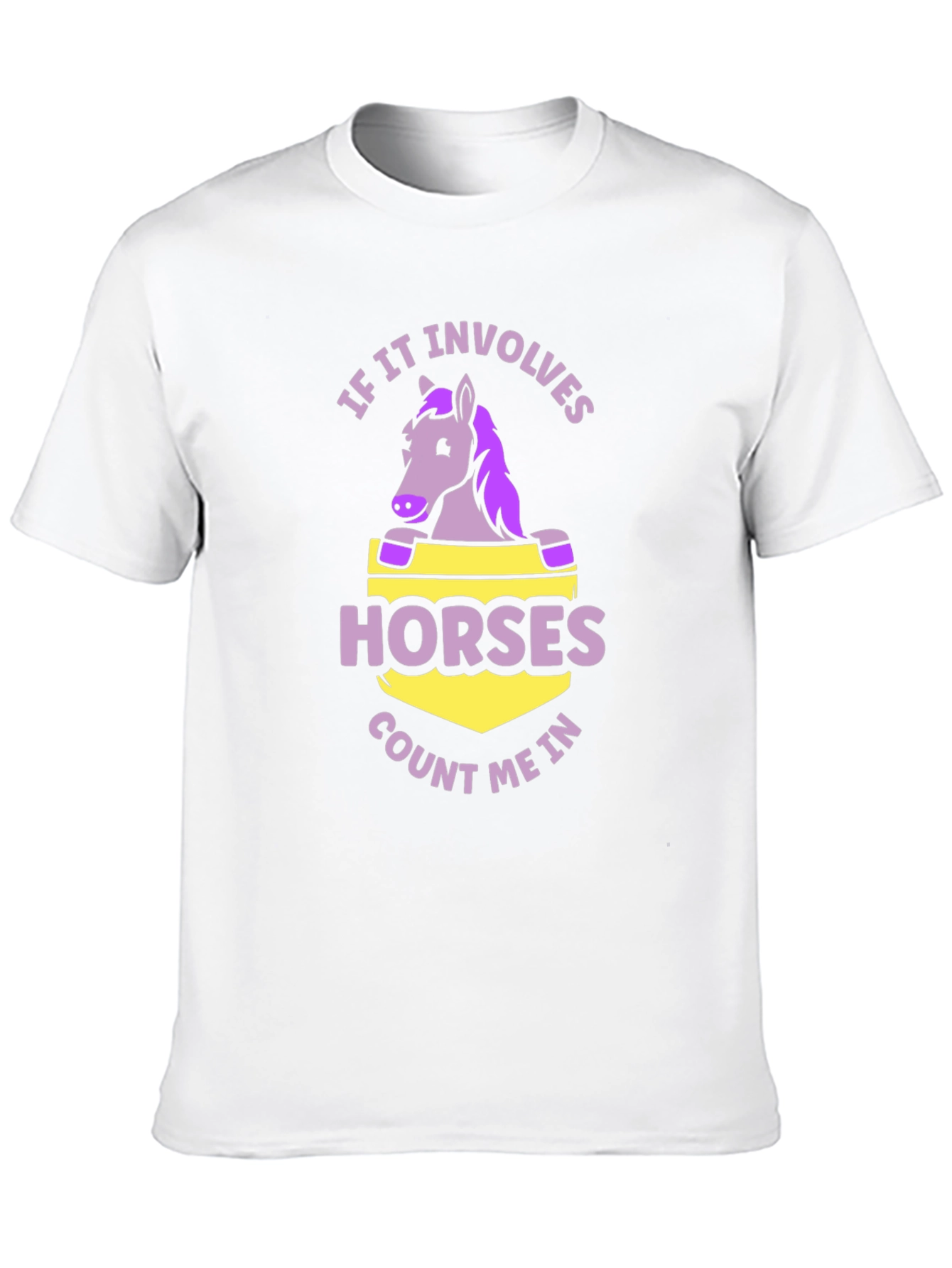 Black Horse Lover T-Shirt - Count Me In! view 10