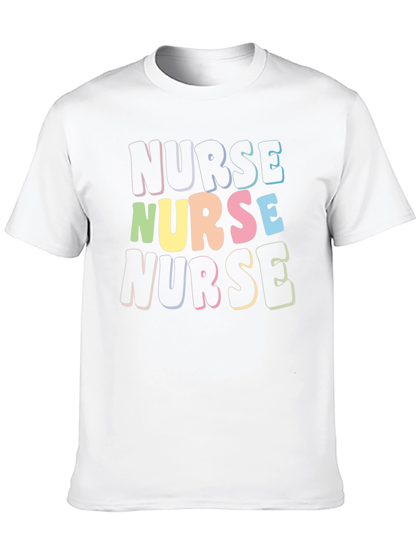 Black Nurse T-Shirt - Colorful & Comfortable view 10