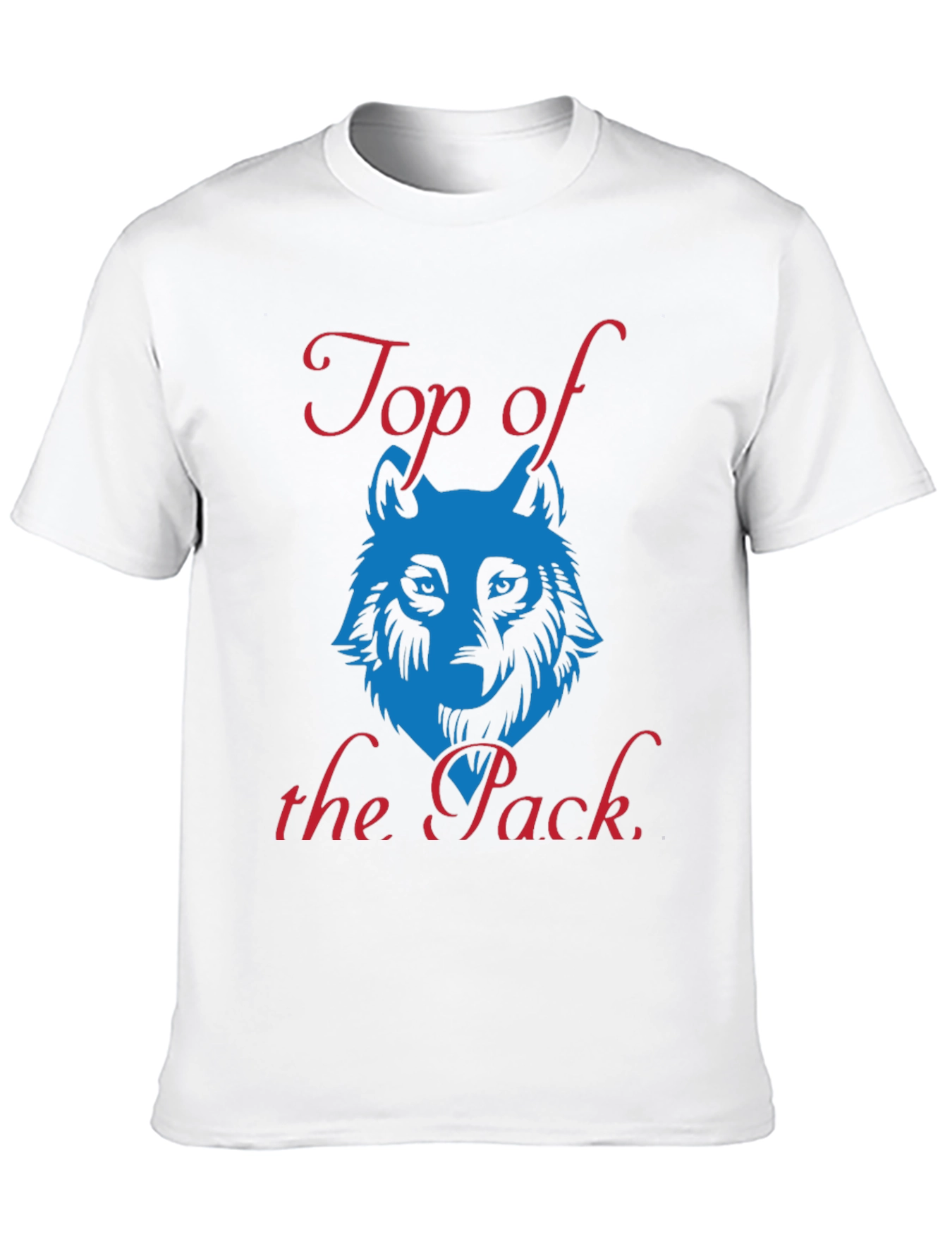Black Top of the Pack Wolf Graphic T-Shirt view 10