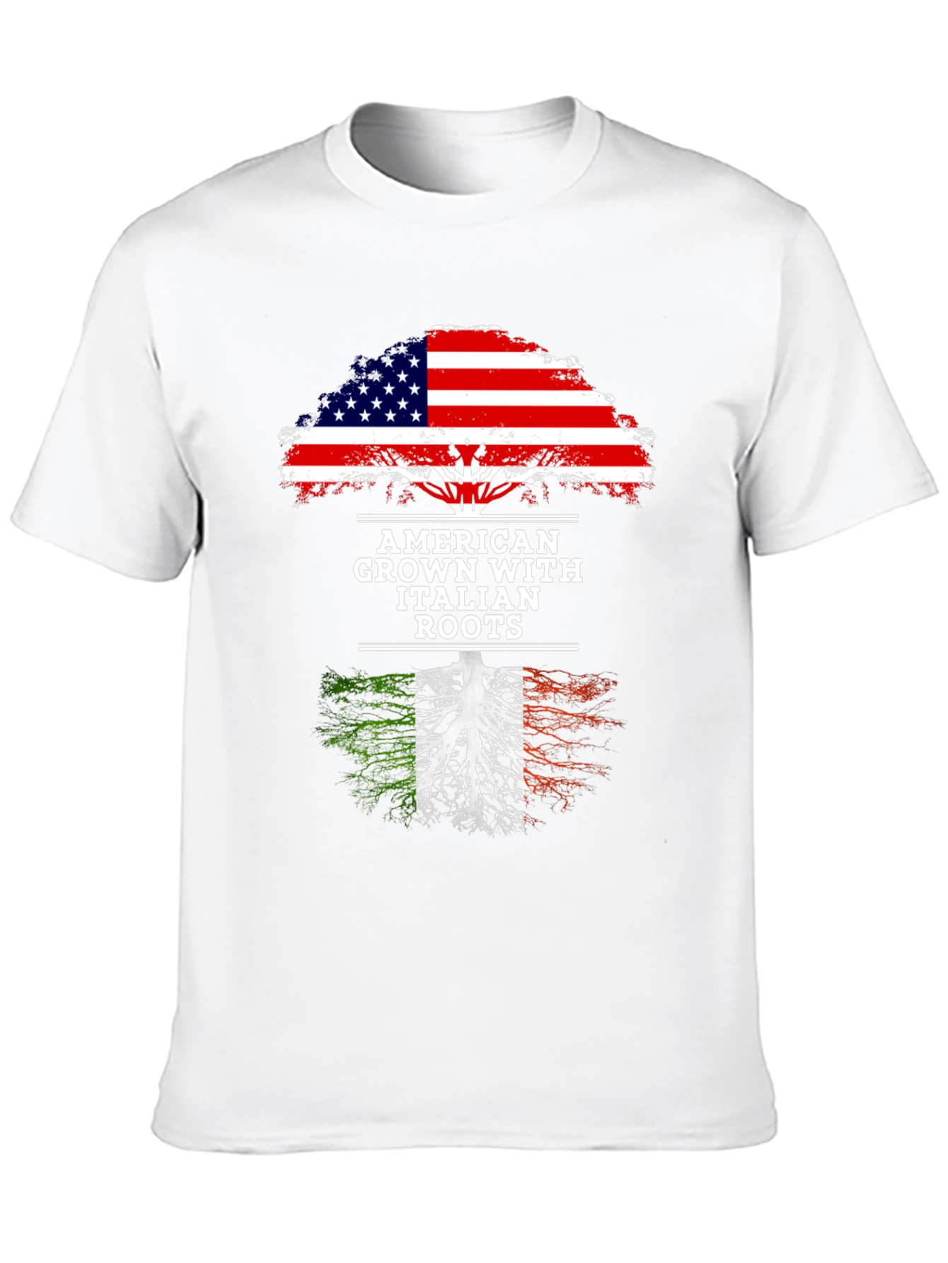 American Grown with Italian Roots T-Shirt - 10