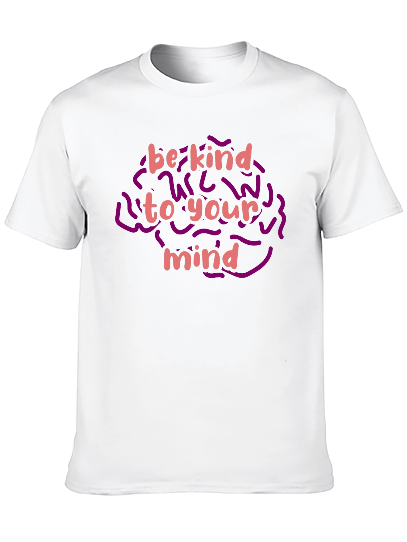 Black Be Kind to Your Mind Graphic Tee - Unisex view 10