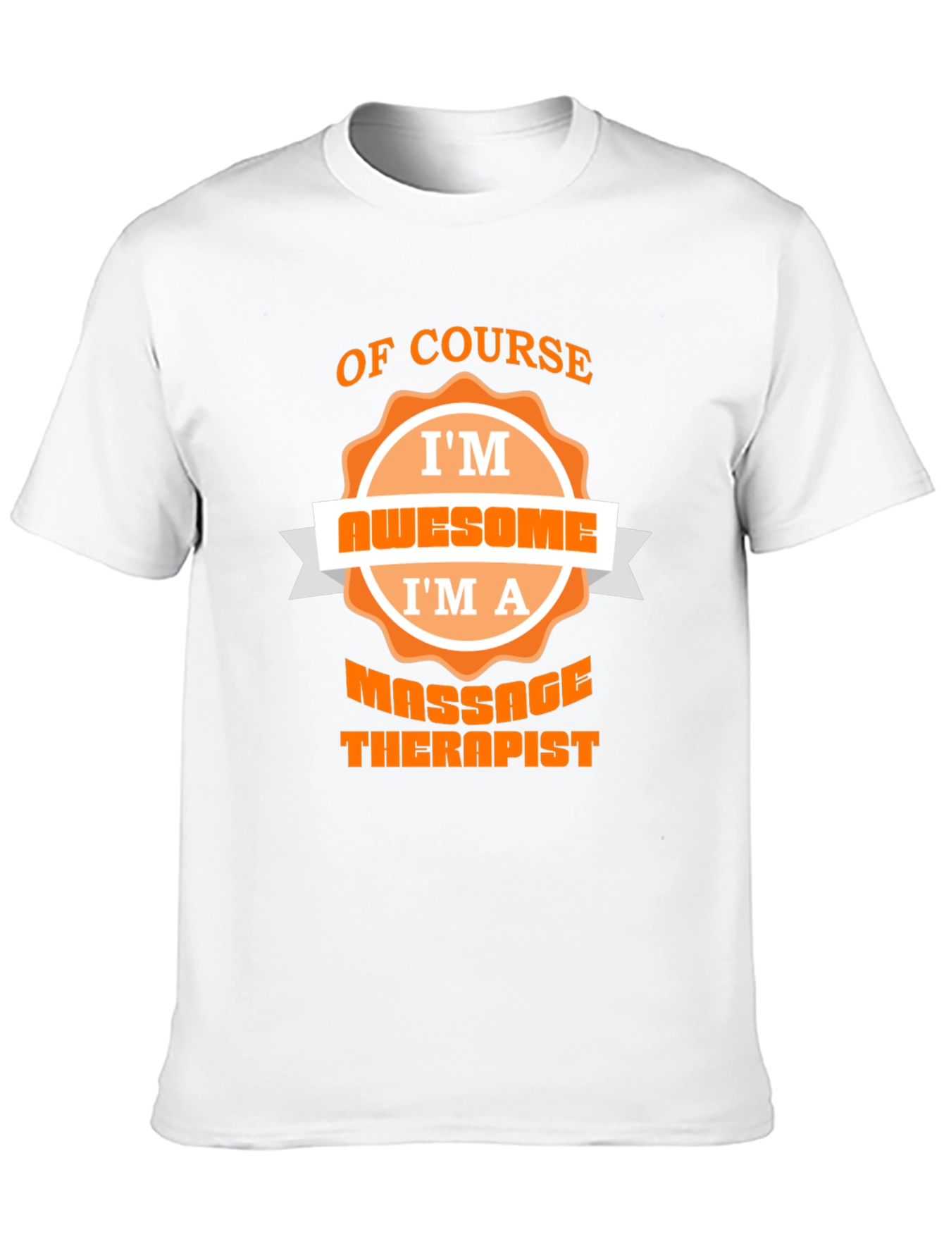 Black Massage Therapist Awesome Graphic Tee view 10