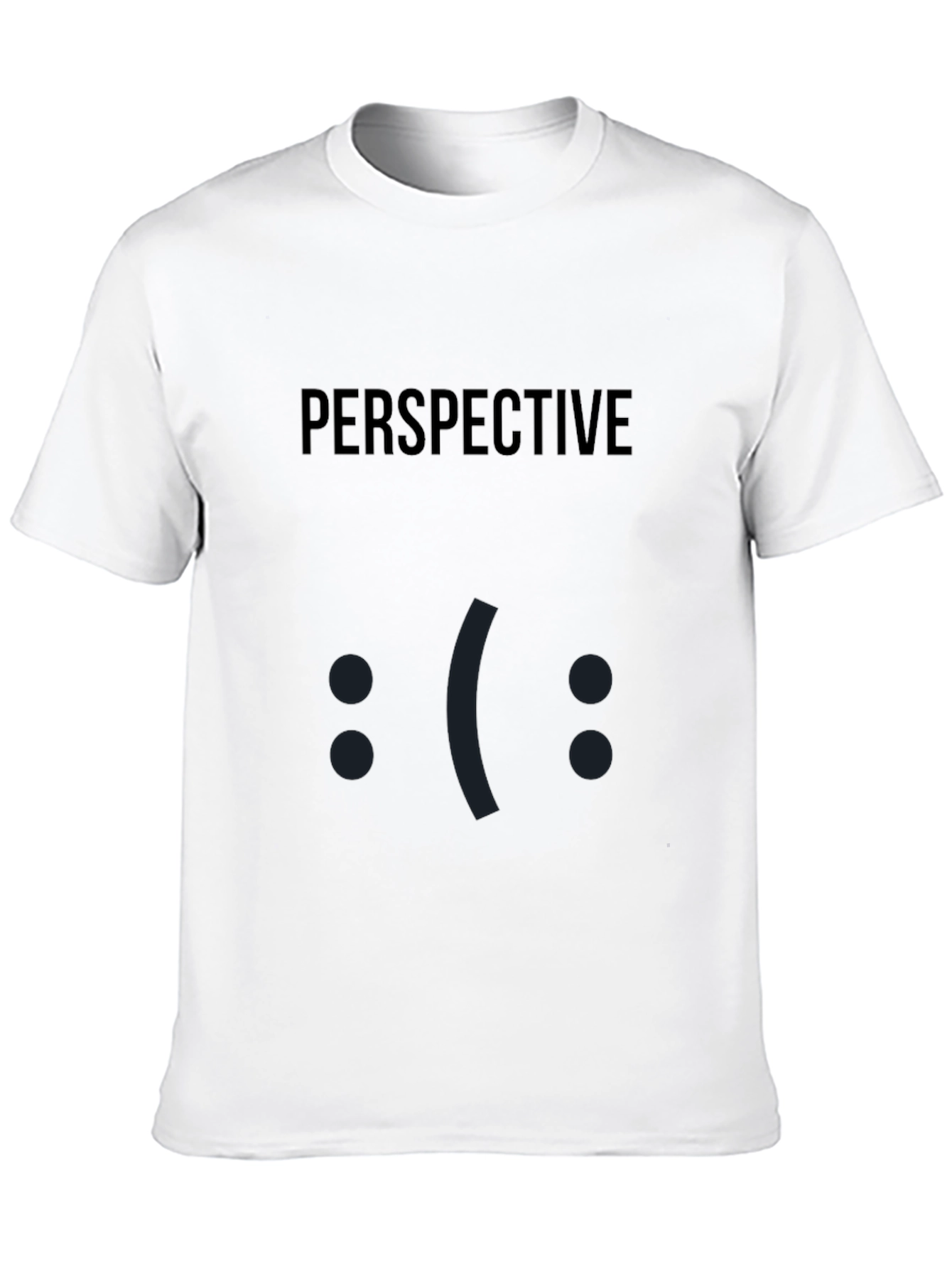 Black Perspective Graphic T-Shirt view 10